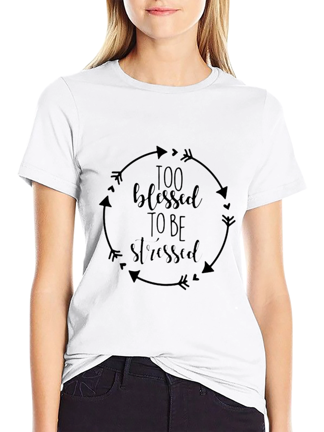 Blessed Black Graphic Tee