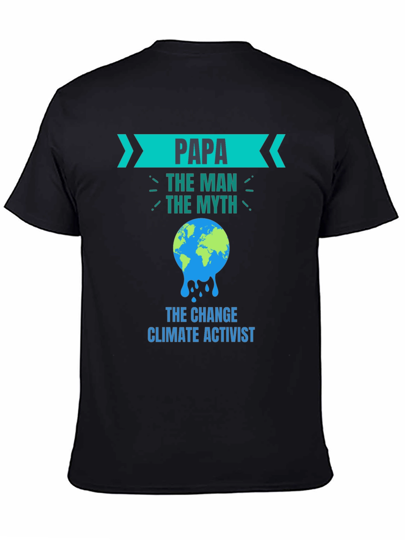 Papa Climate Activist T-Shirt
