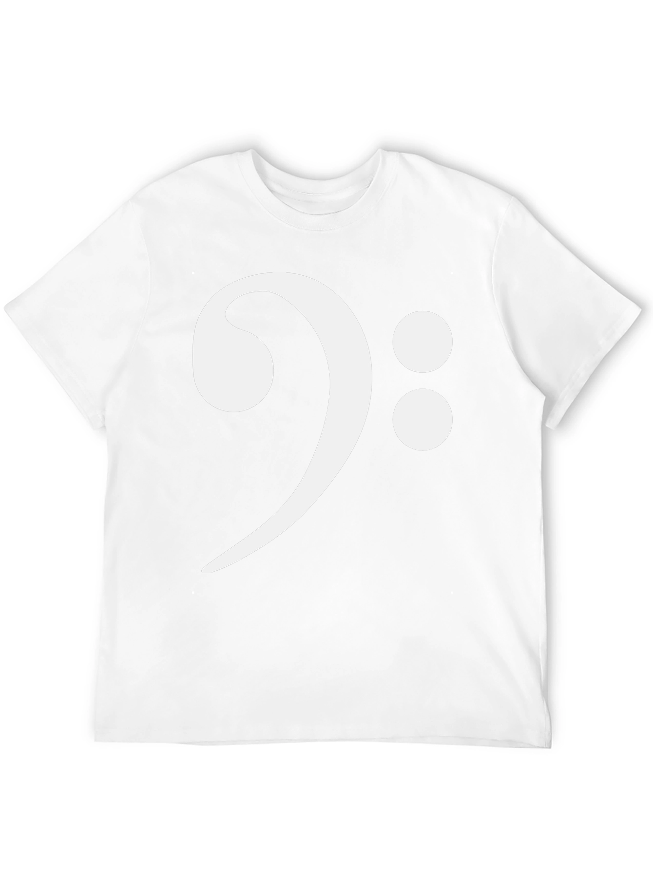 Bass Clef T-Shirt - Music Lover Tee