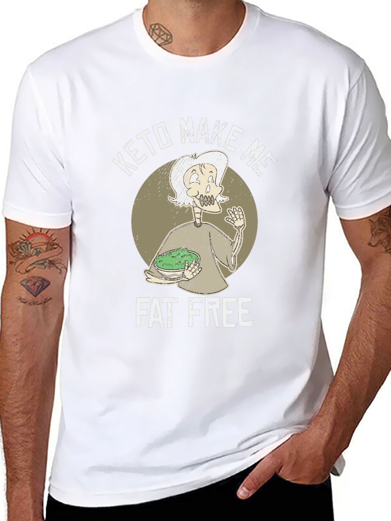 Keto Make Me Fat Free T-Shirt