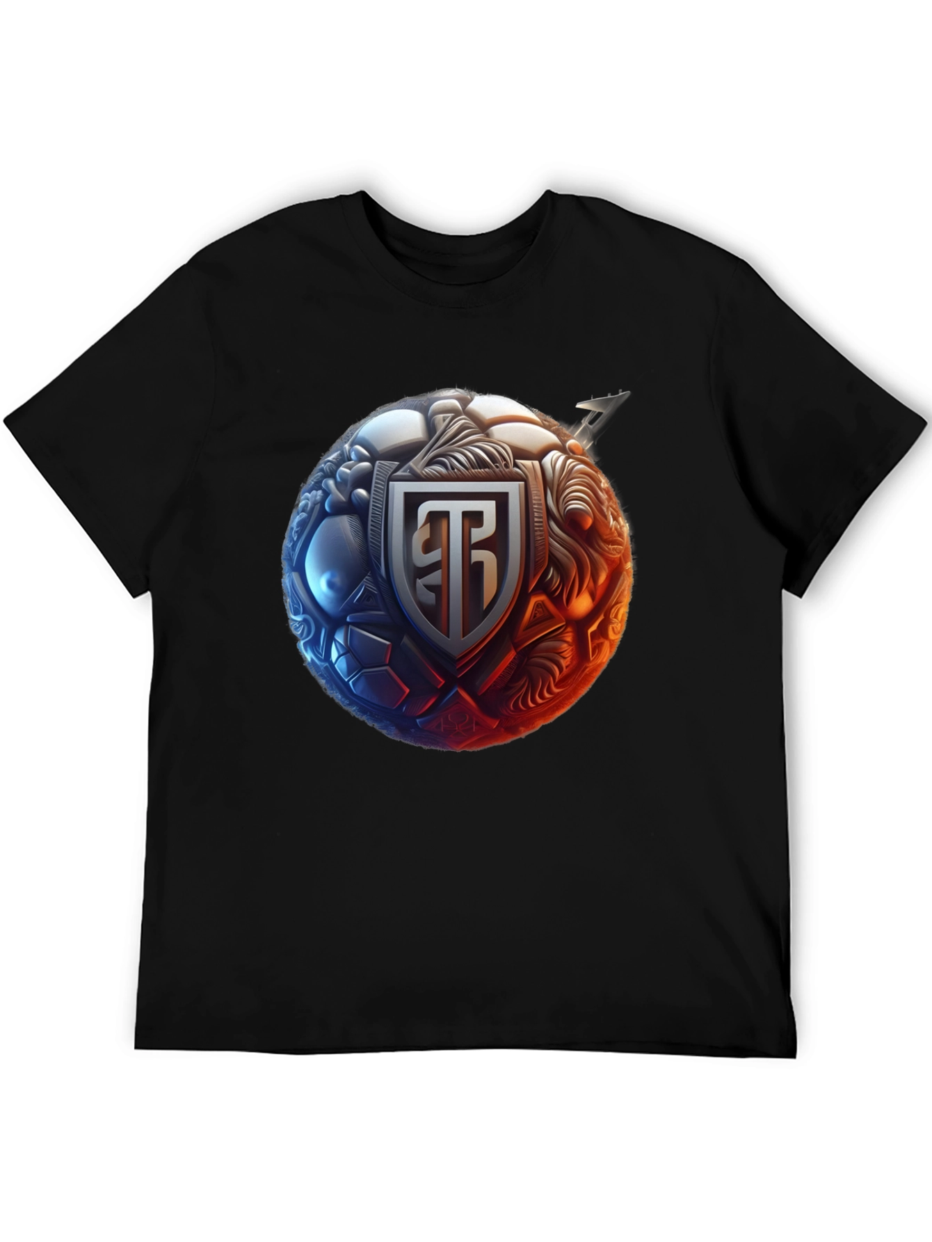 Graphic Tee - Ornate Emblem Design