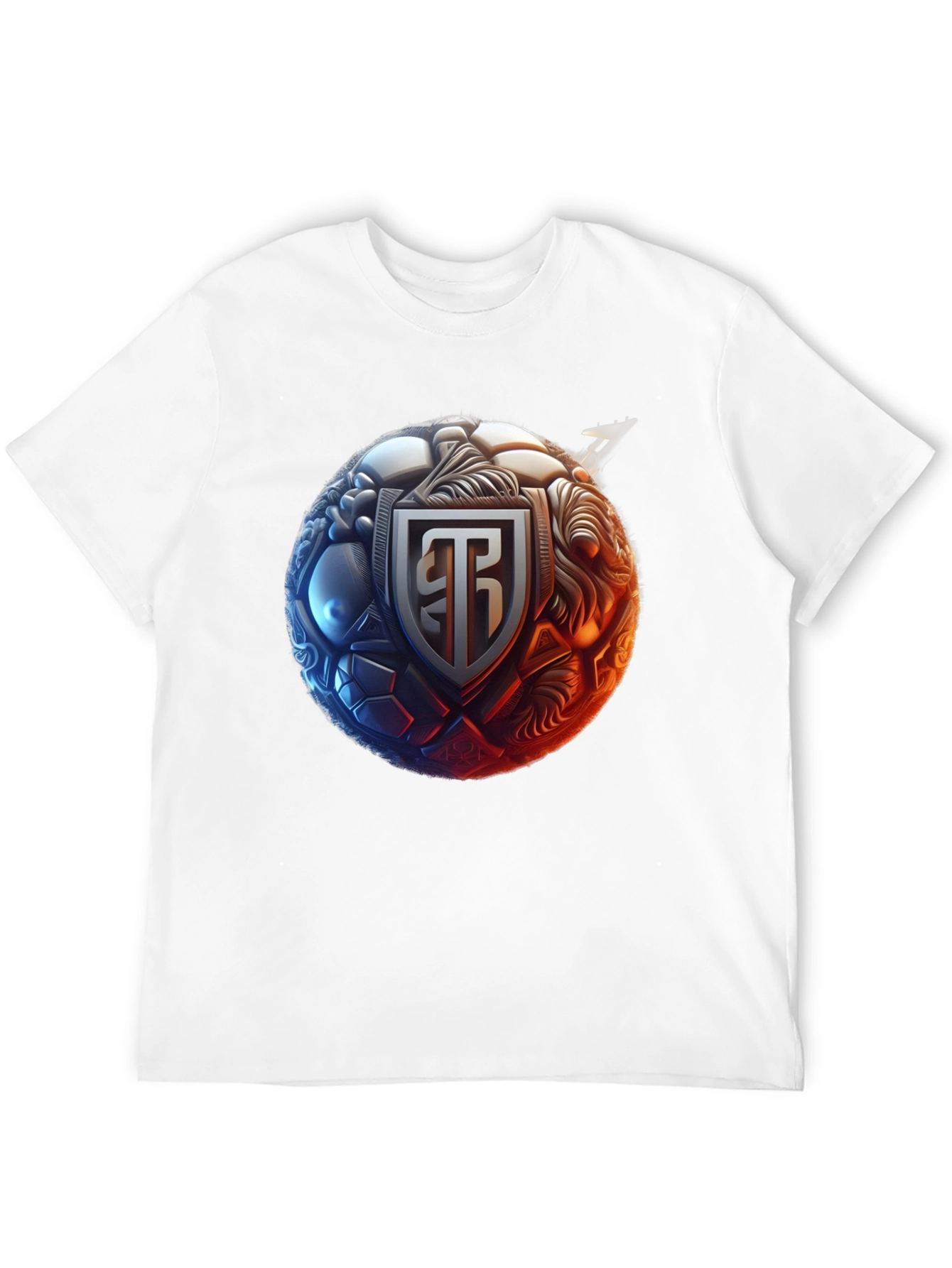 Graphic Tee - Ornate Emblem Design