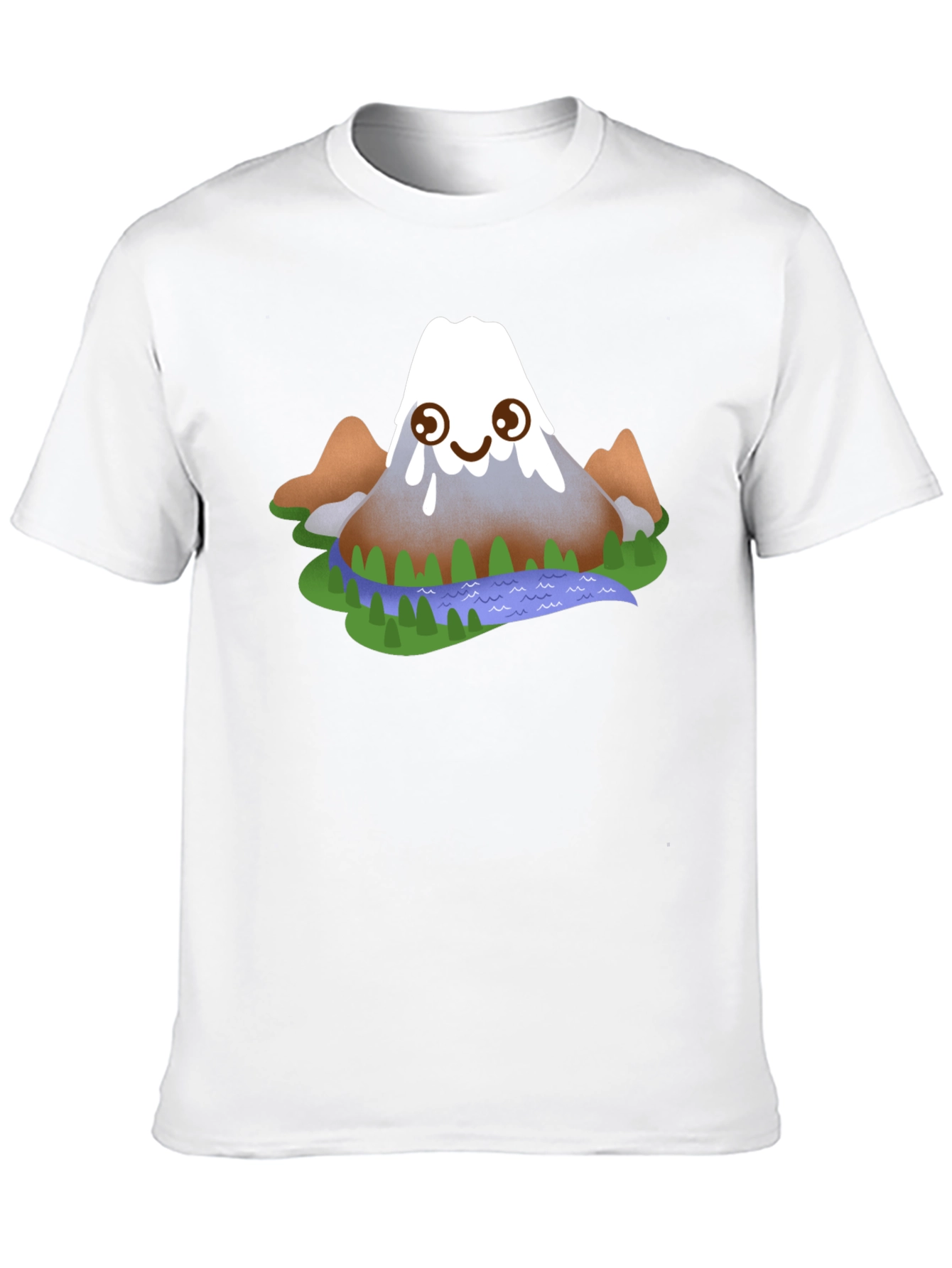 Cartoon Mountain Graphic Tee