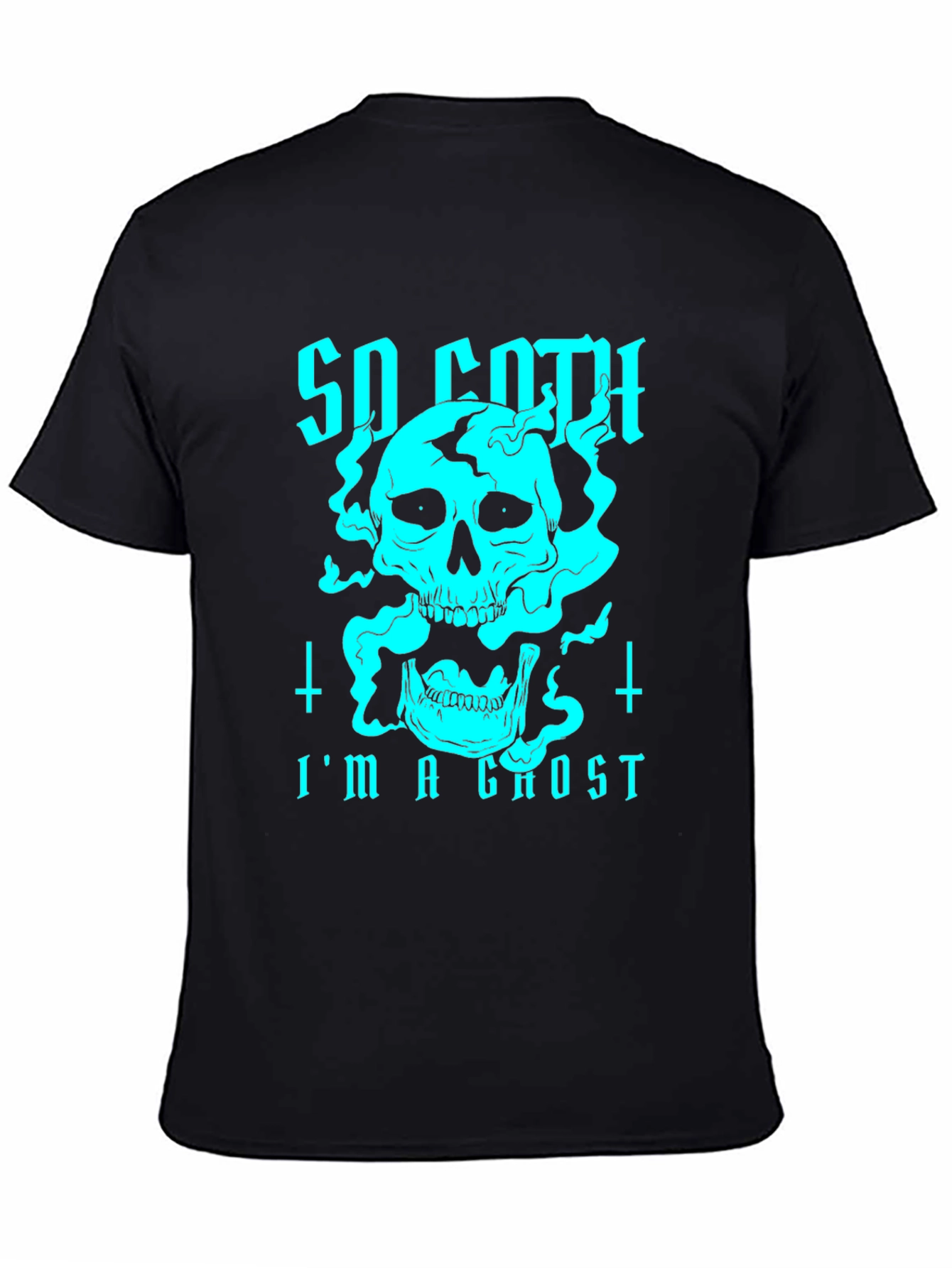 So Goth Im a Ghost Graphic Tee