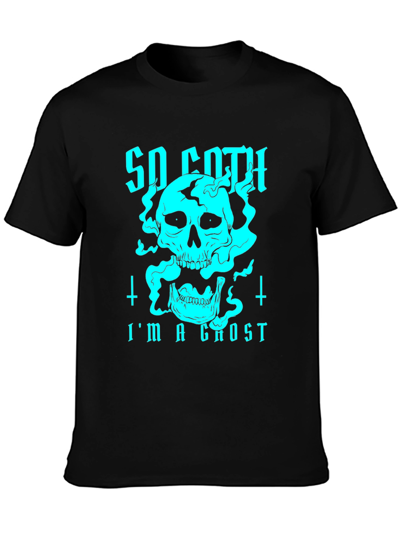 So Goth Im a Ghost Graphic Tee