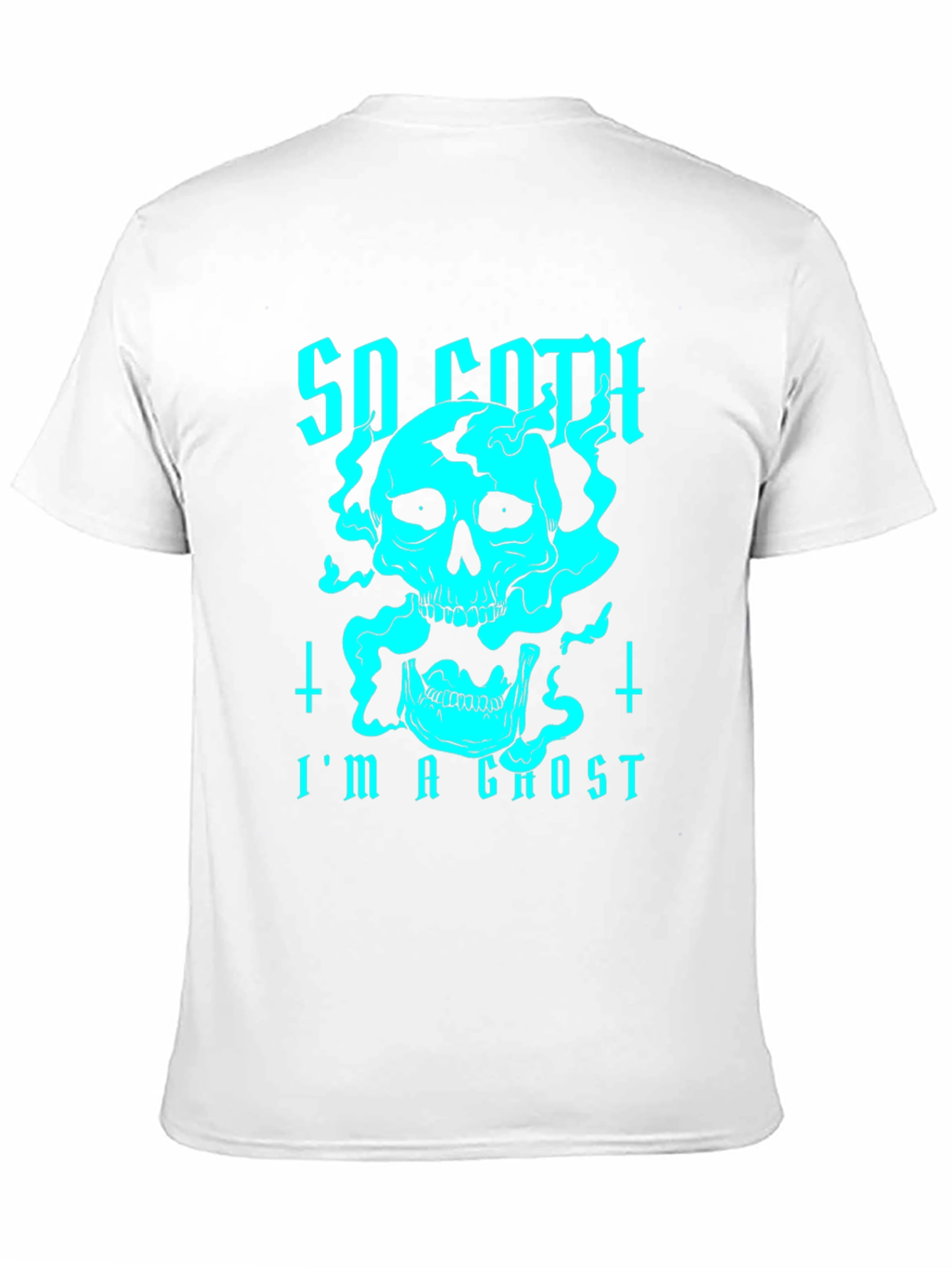 So Goth Im a Ghost Graphic Tee