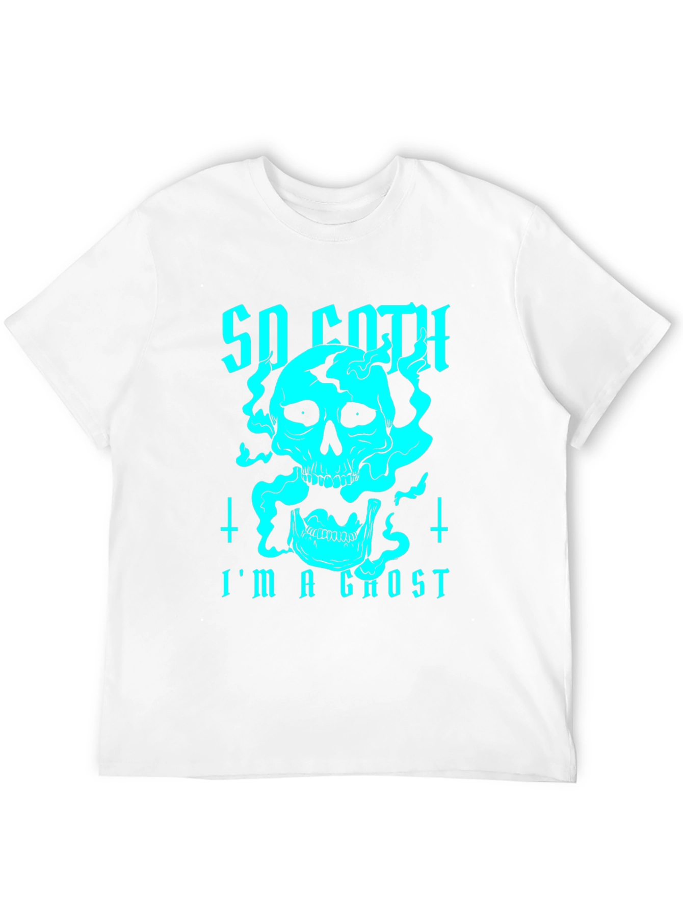 So Goth Im a Ghost Graphic Tee