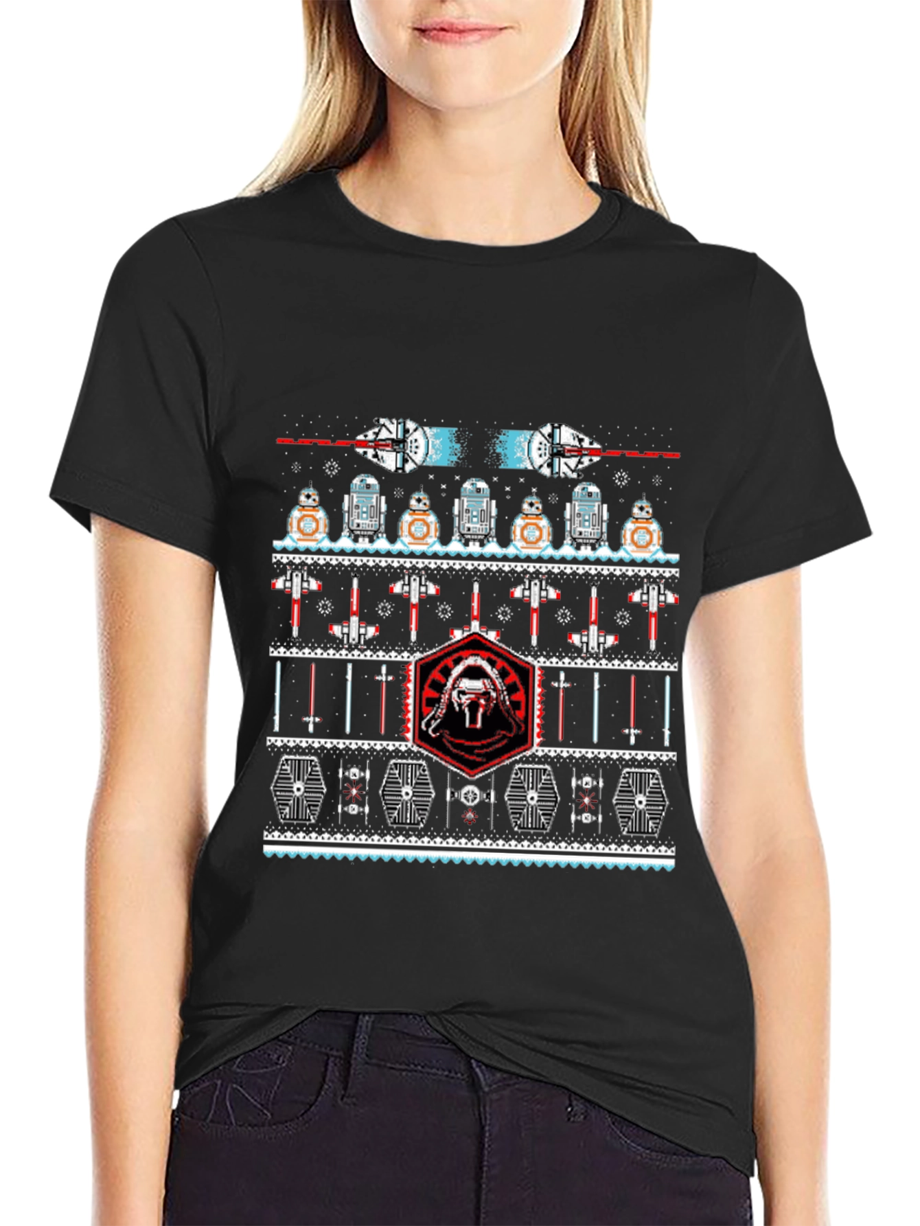 Star Wars Ugly Christmas Sweater T-Shirt