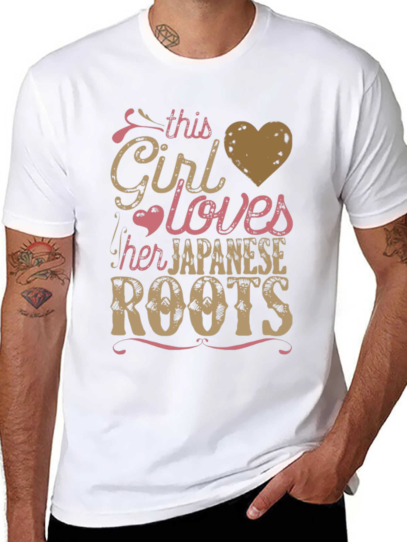 This Girl Loves Her Japanese Roots T-Shirt