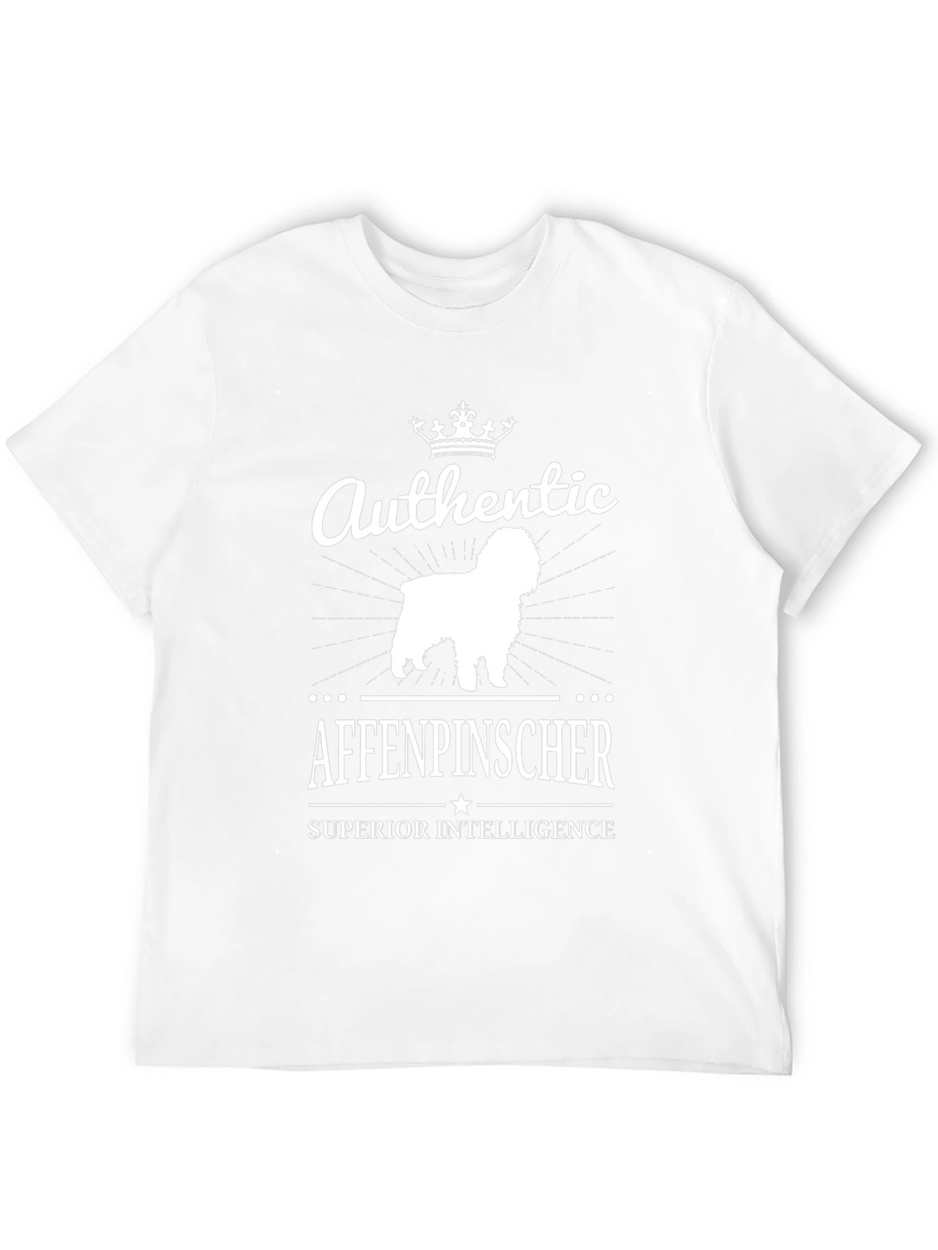 Authentic Affenpinscher T-Shirt - Superior Intelligence