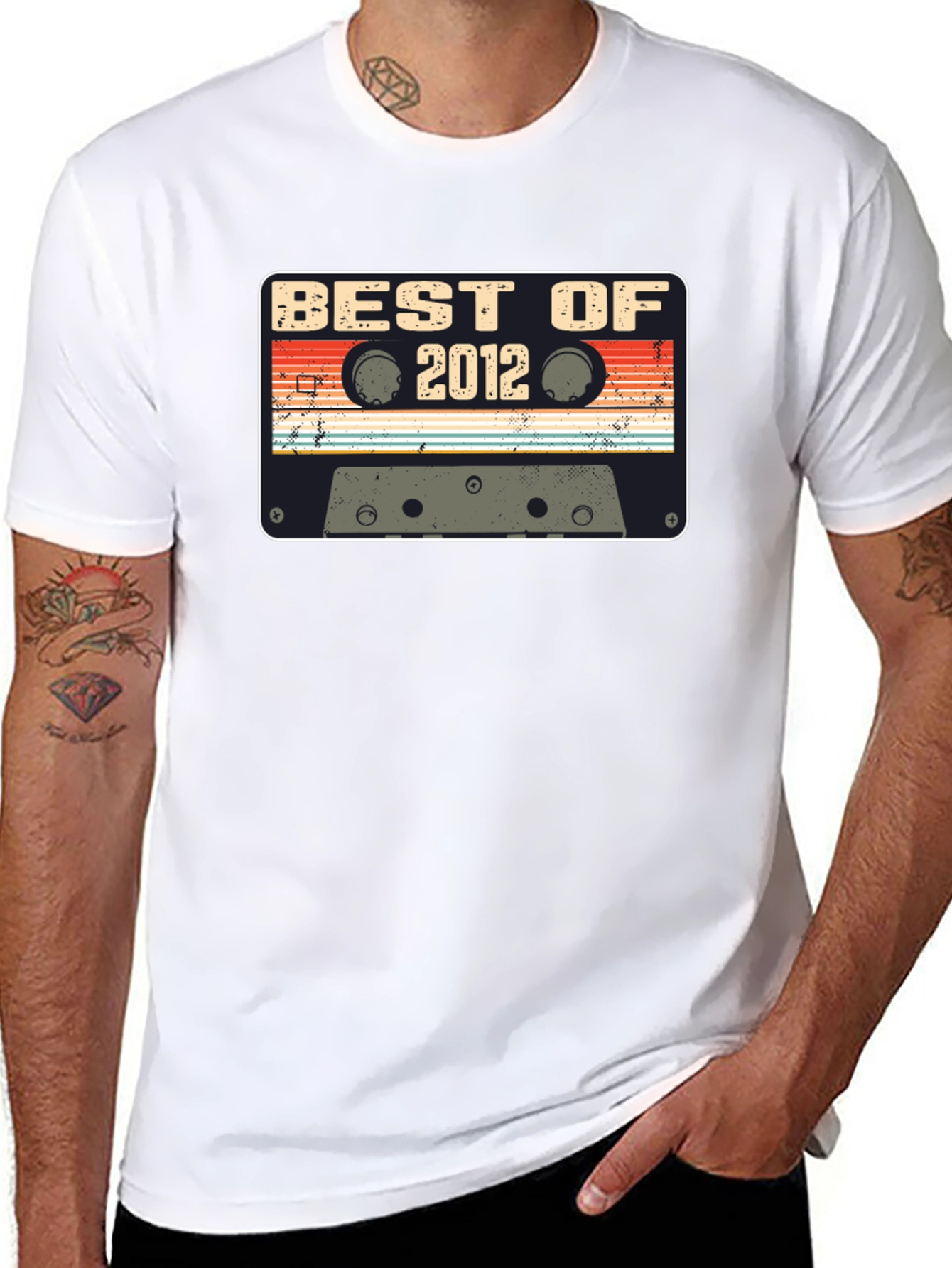 Best of 2012 Cassette Tape Graphic T-Shirt