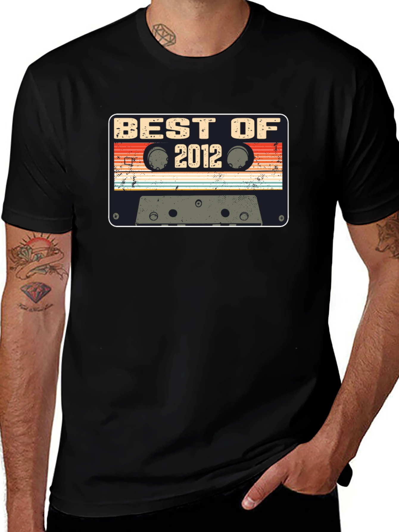 Best of 2012 Cassette Tape Graphic T-Shirt