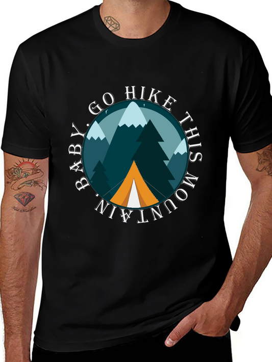 Hike Mountain Graphic Tee - Adventure Awaits!