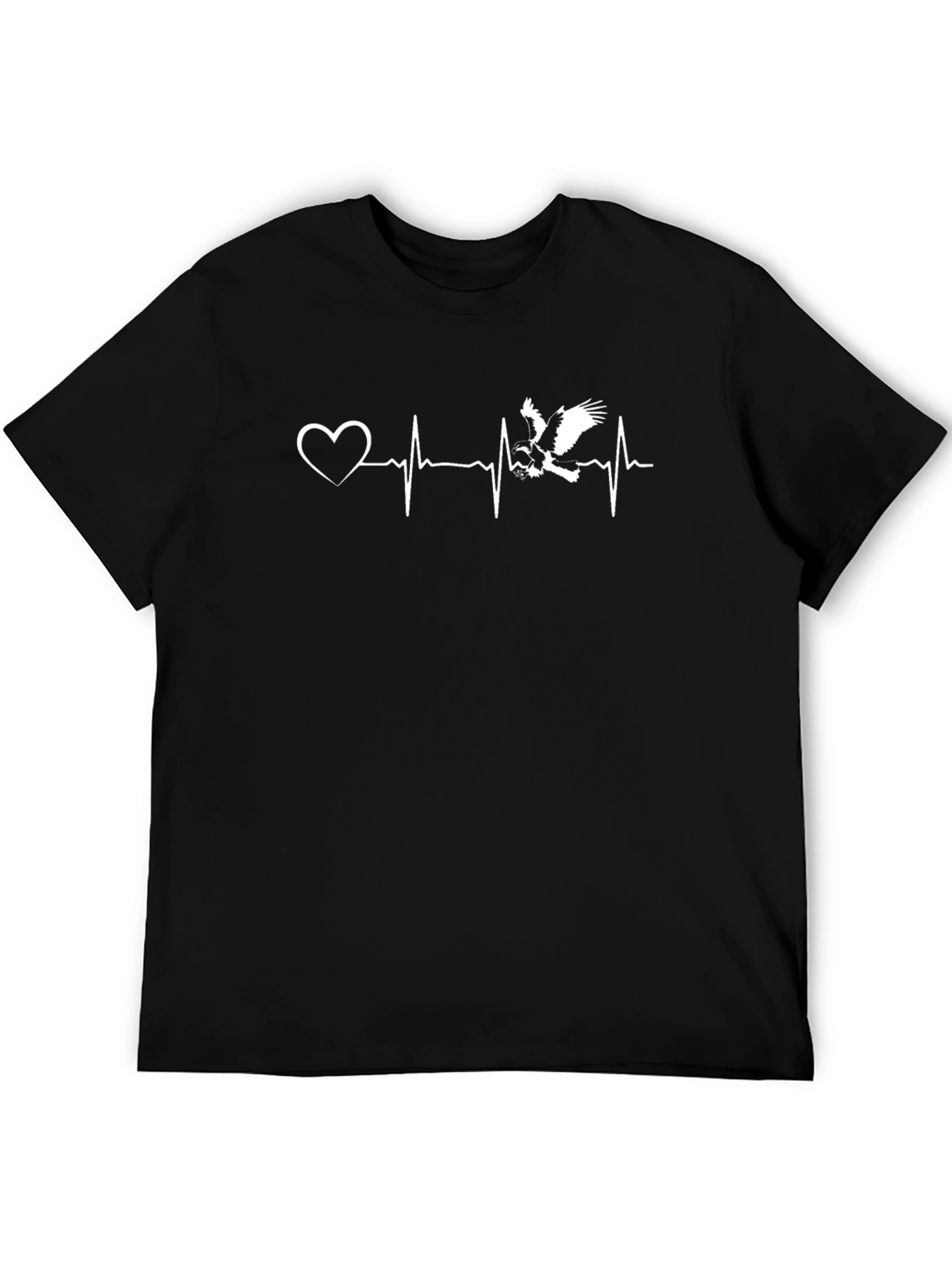 Heartbeat Eagle Graphic T-Shirt