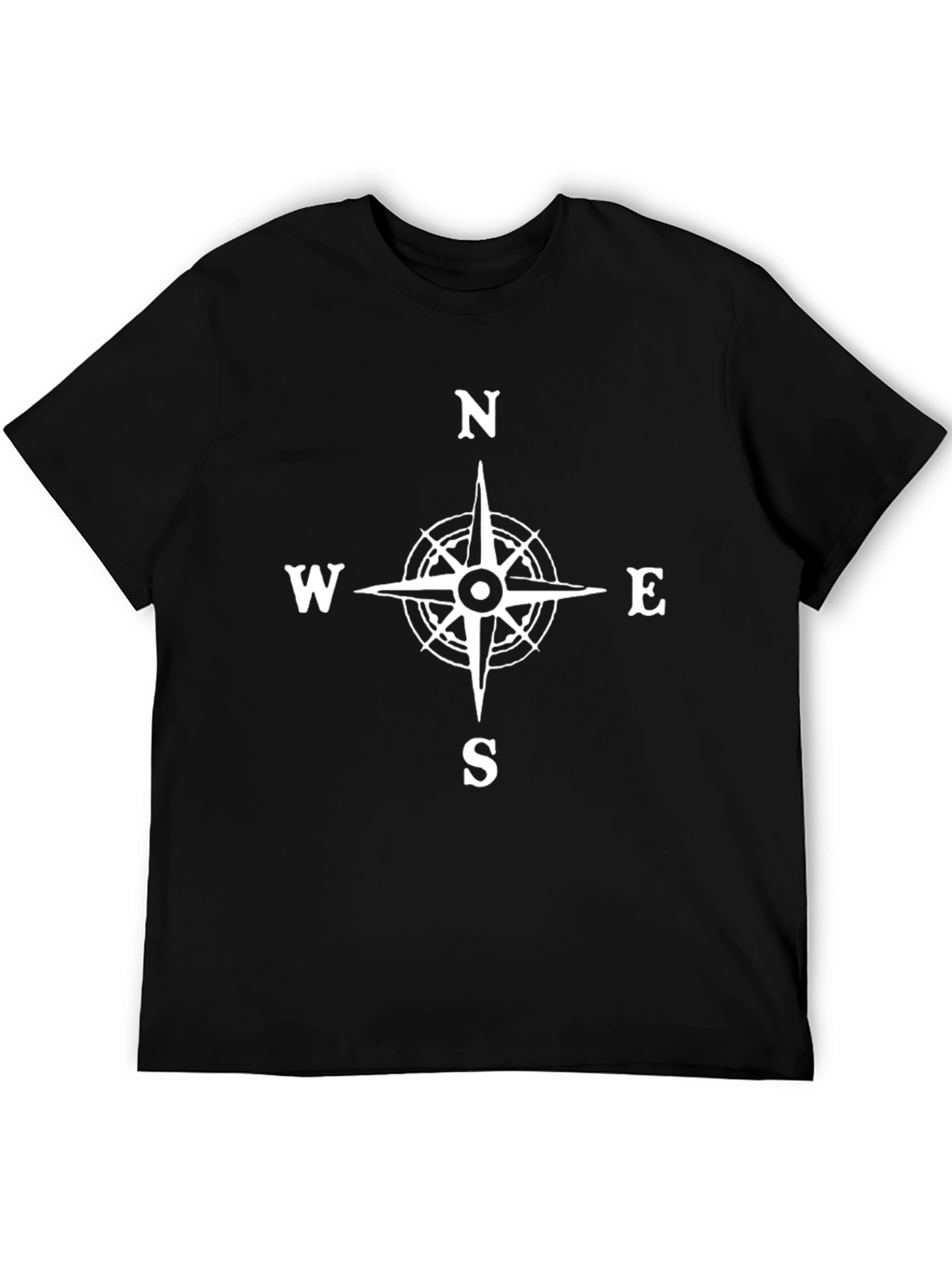 Compass Rose Graphic T-Shirt