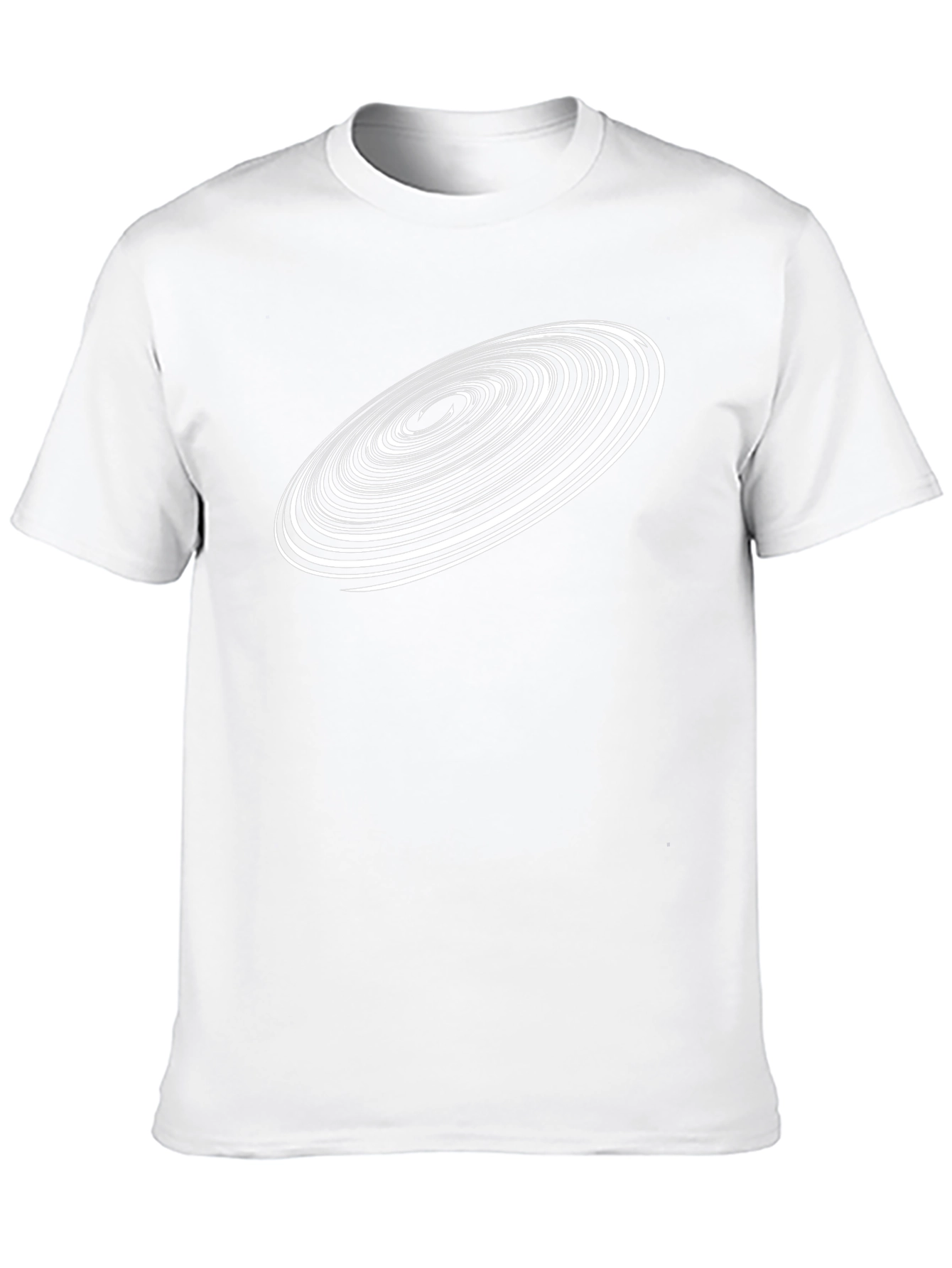 Spiral Graphic Tee - Modern Design Comfortable Fit