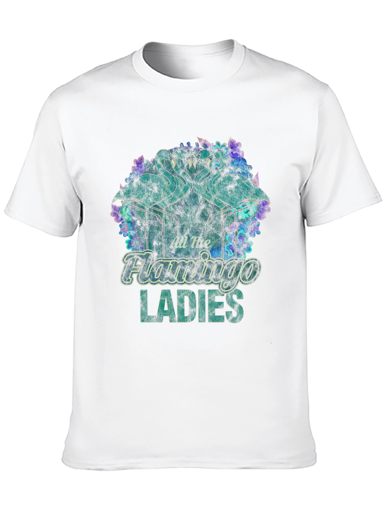 All Too Flamingo Ladies Graphic Tee