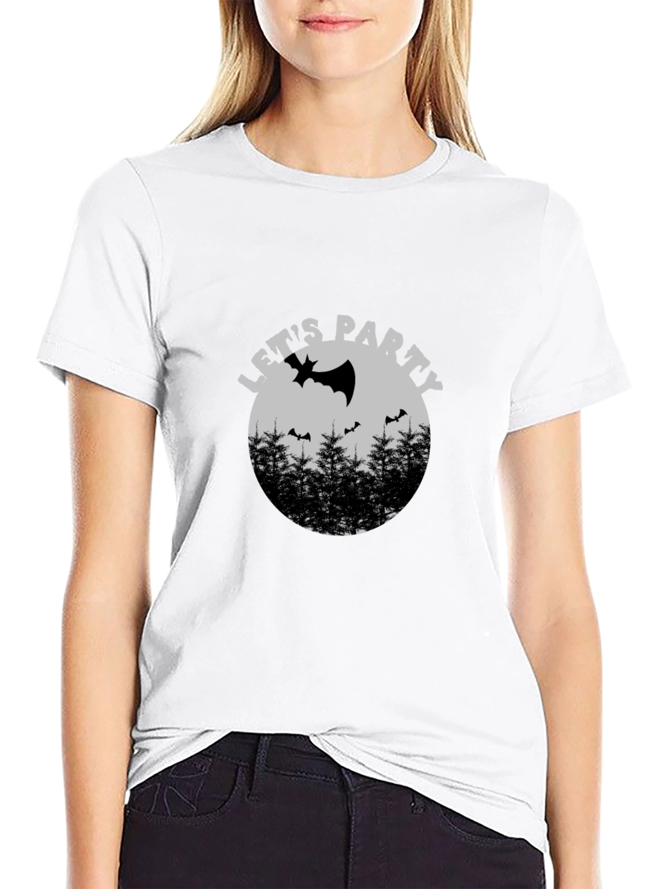 Lets Party Halloween Graphic T-Shirt
