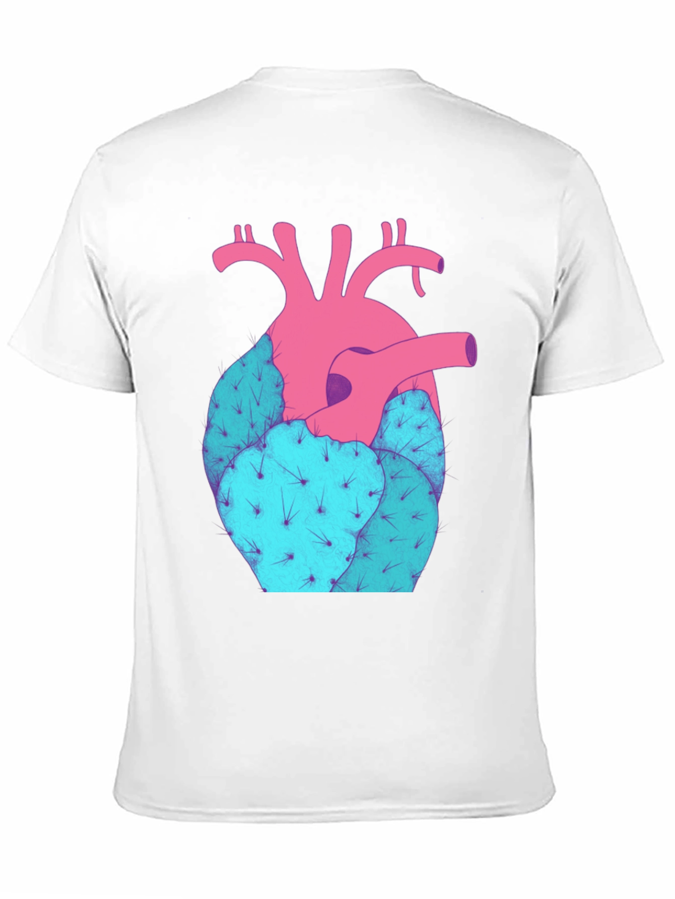 Heart Cactus Graphic Tee - Unisex
