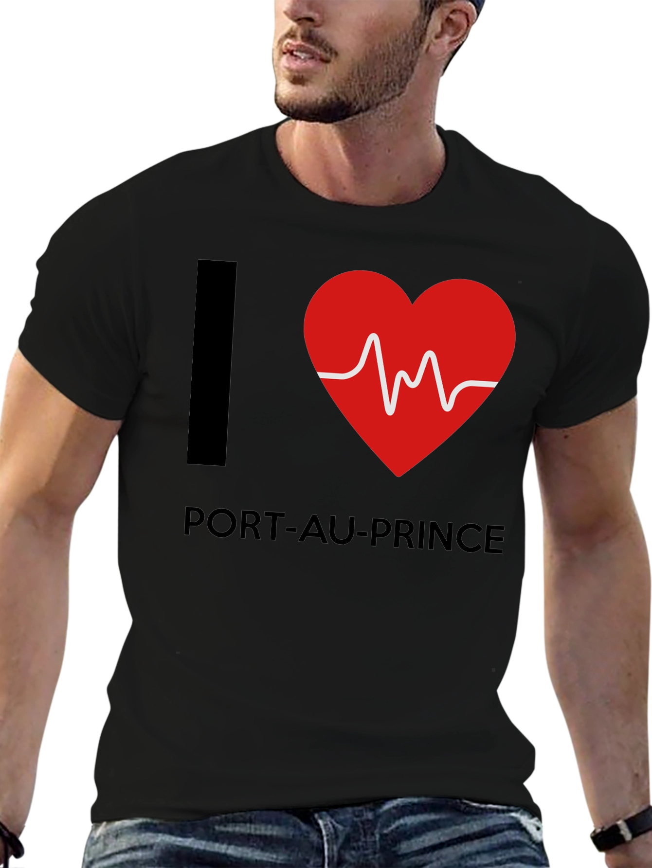 I Heart Port-au-Prince Black T-Shirt