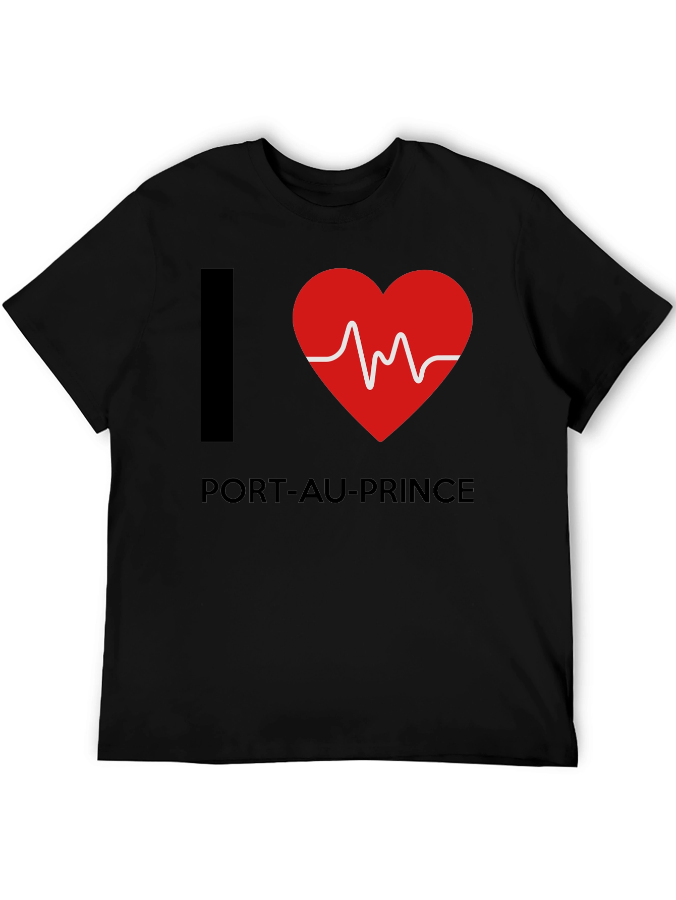 I Heart Port-au-Prince Black T-Shirt