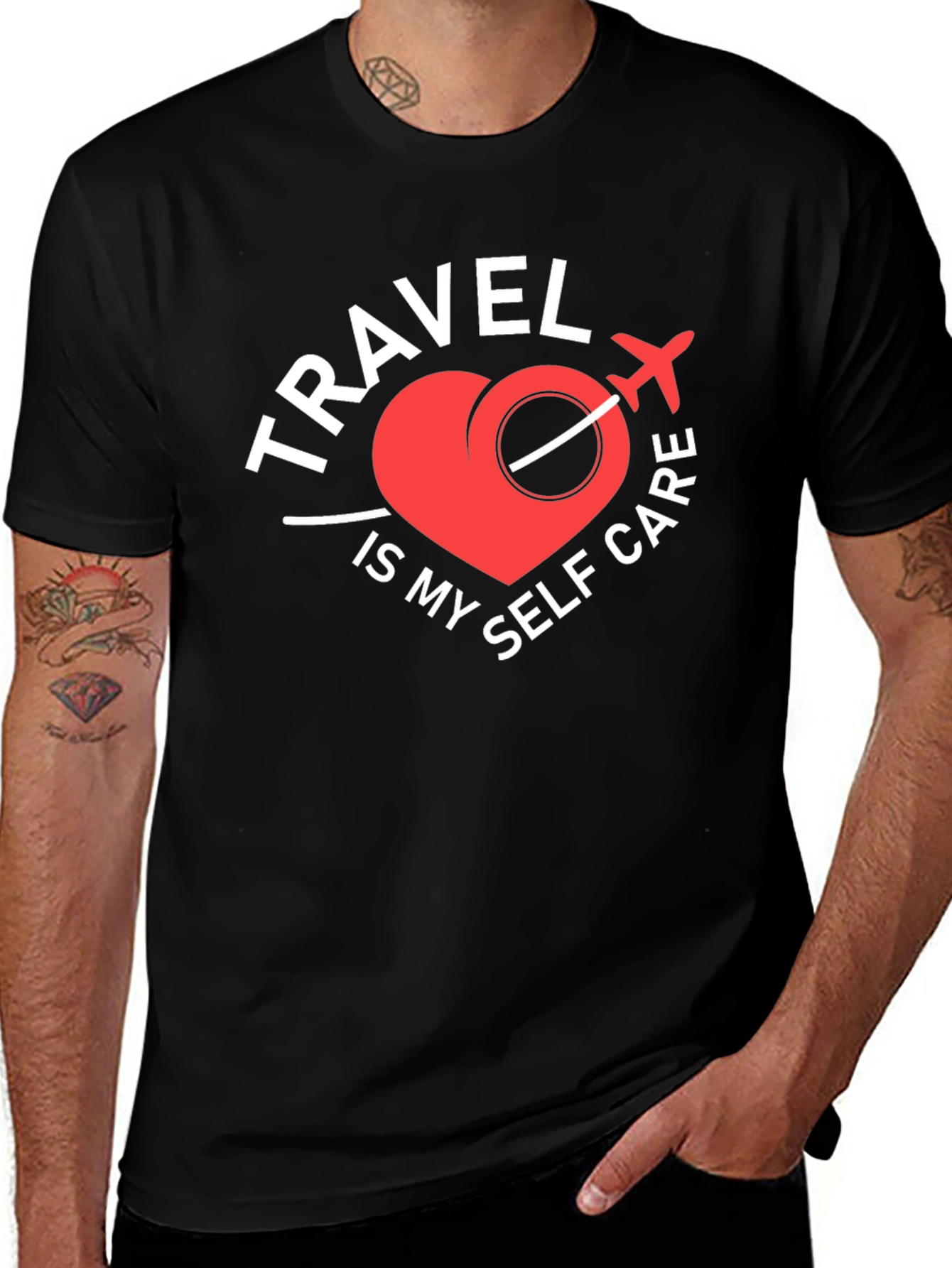 Travel is My Self Care Graphic Tee