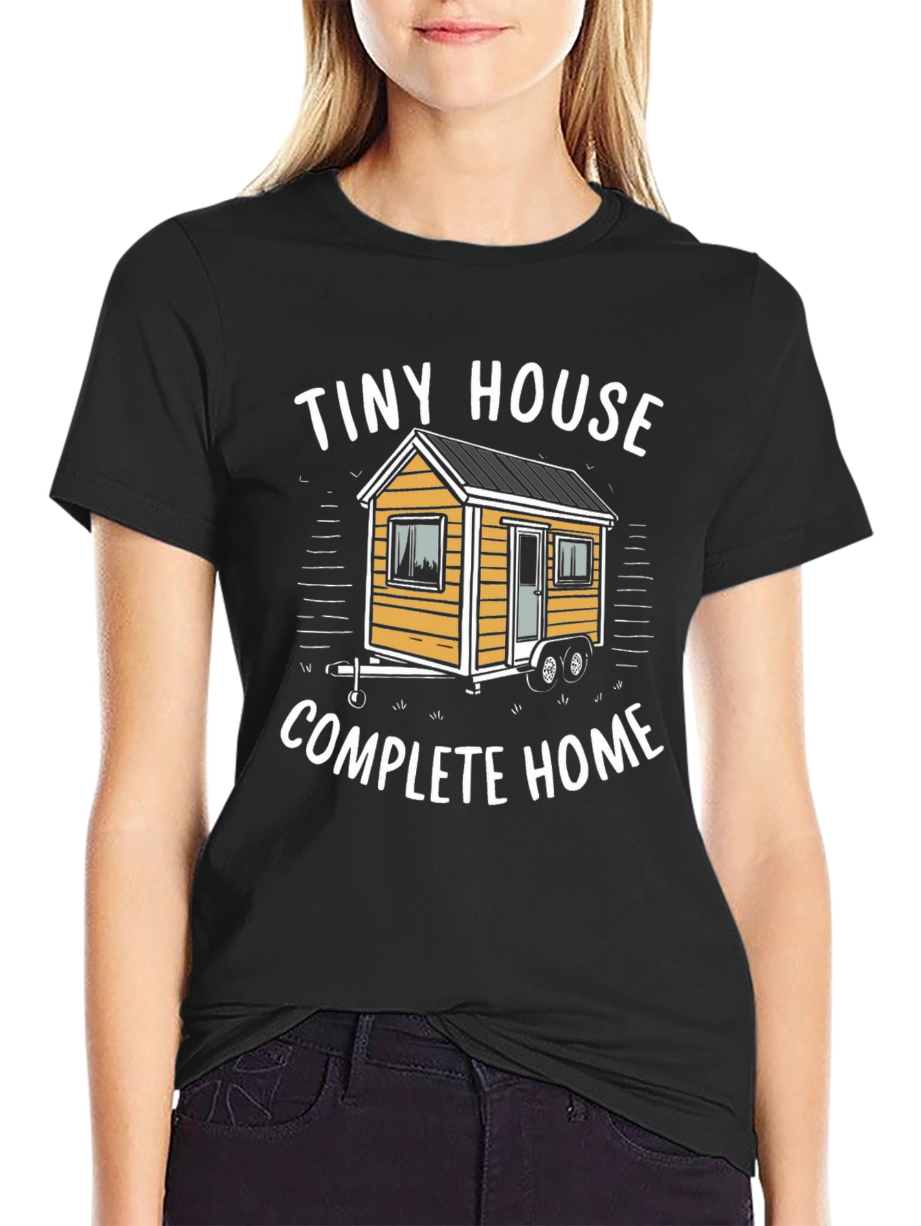 Tiny House Complete Home Graphic T-Shirt