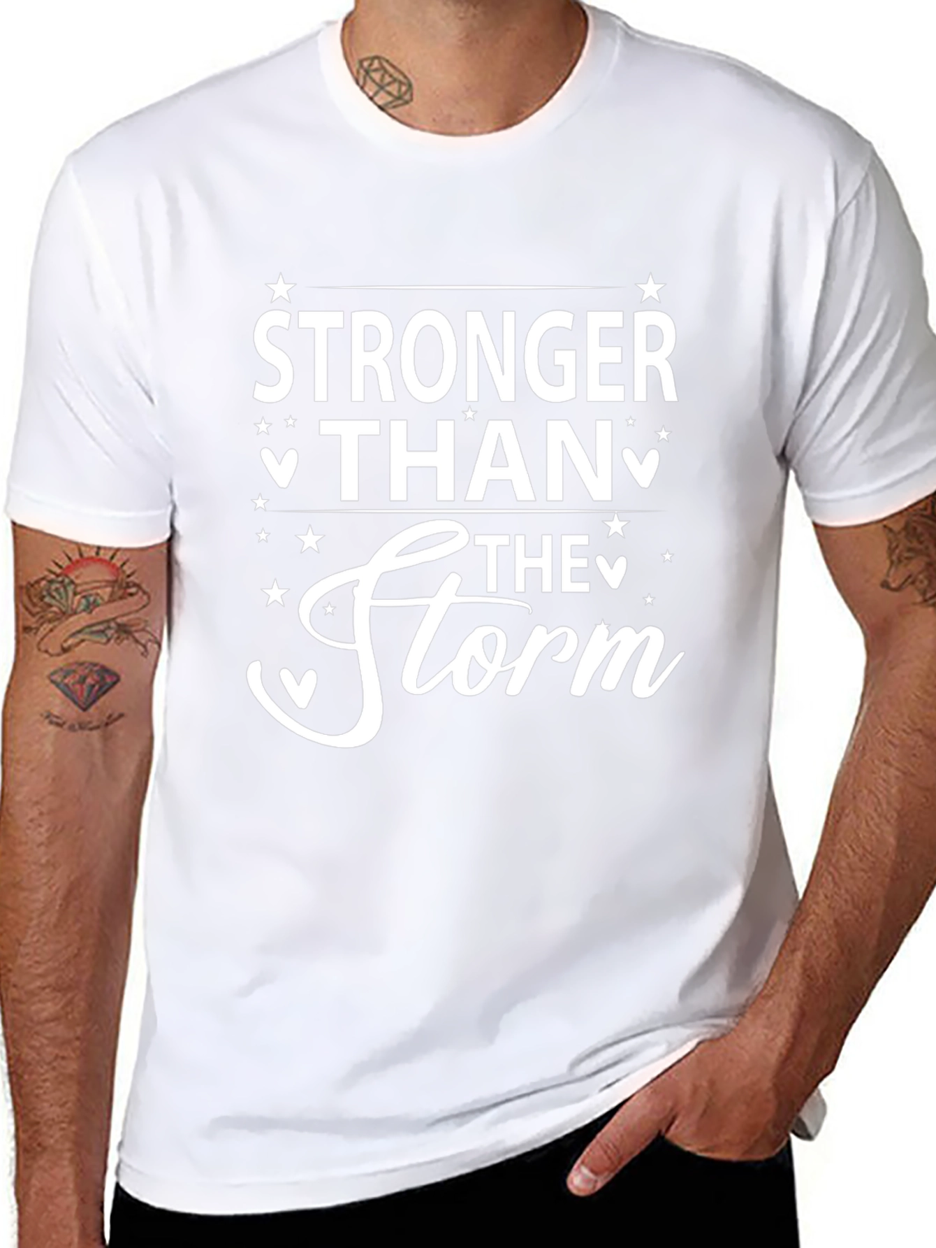Stronger Than The Storm Graphic Tee