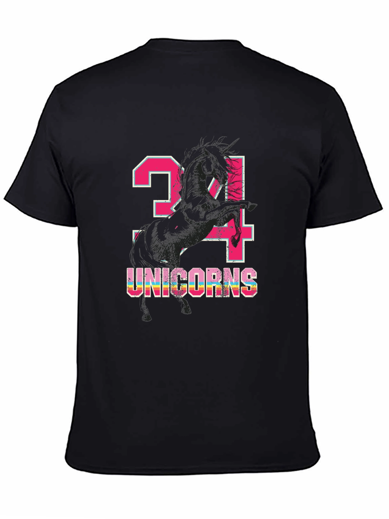 Unicorn Birthday Shirt 24 Unicorns