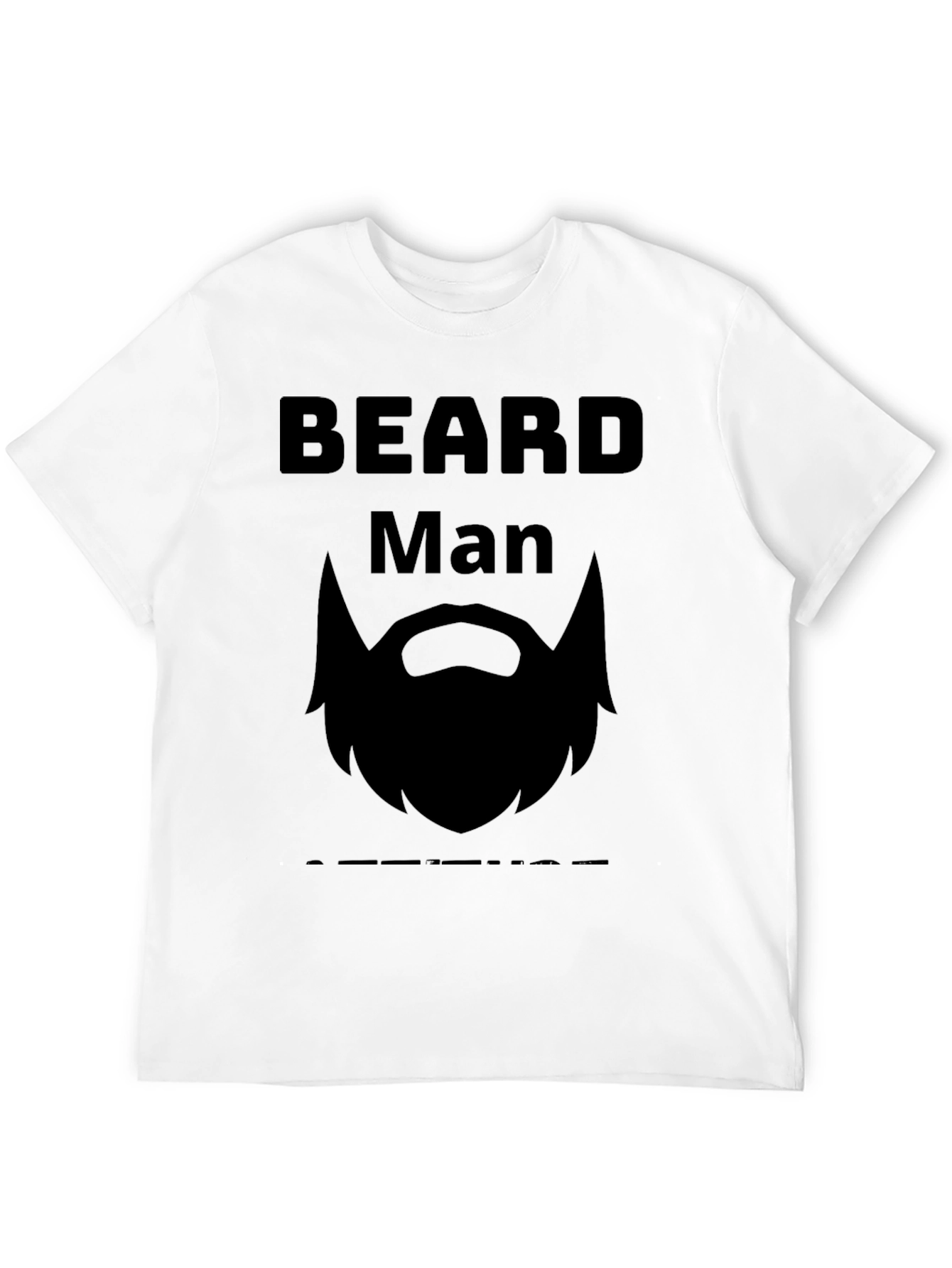 Beard Man T-Shirt - Cool Bearded Design