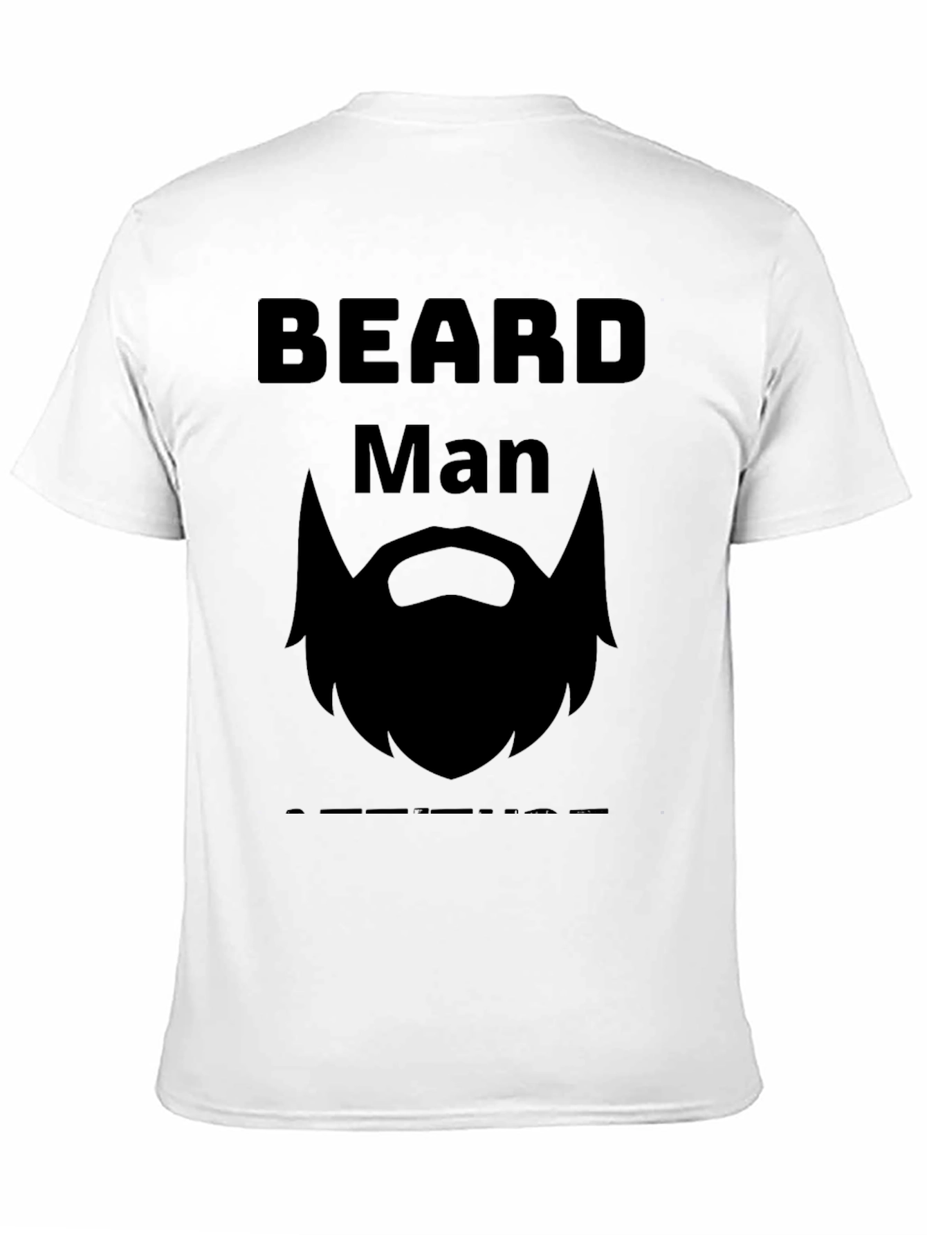 Beard Man T-Shirt - Cool Bearded Design