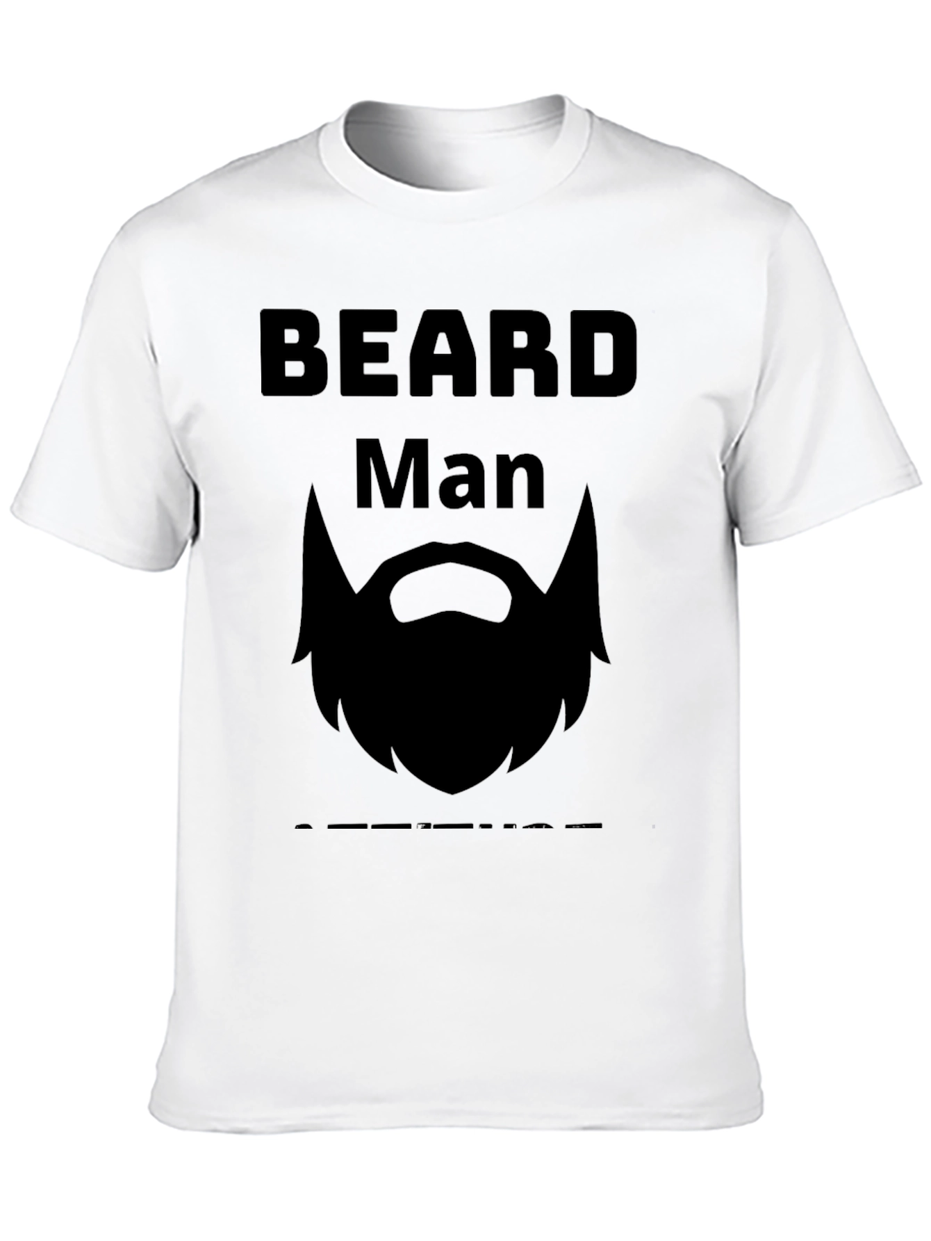 Beard Man T-Shirt - Cool Bearded Design