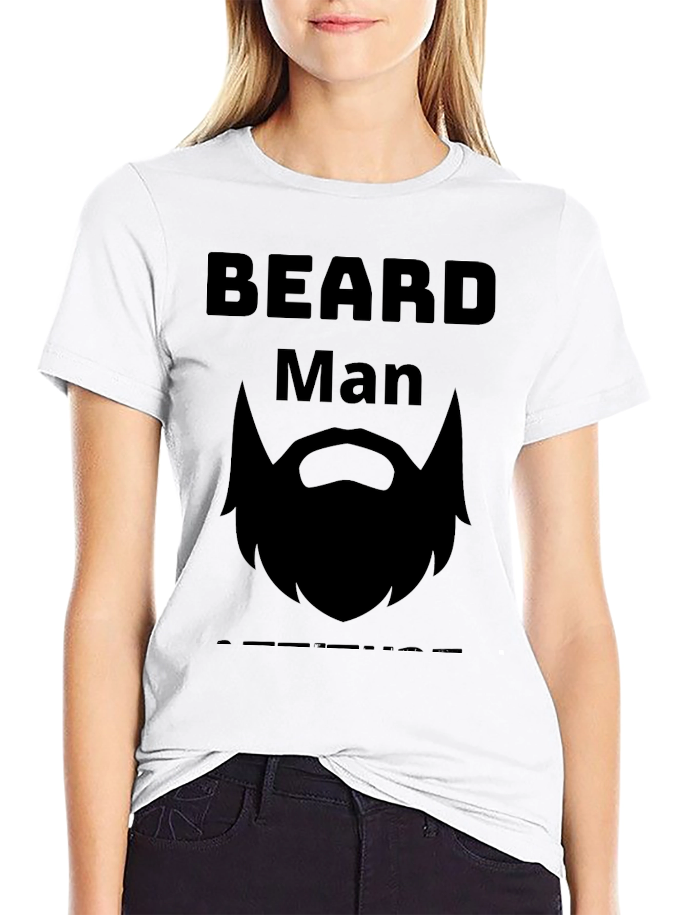Beard Man T-Shirt - Cool Bearded Design