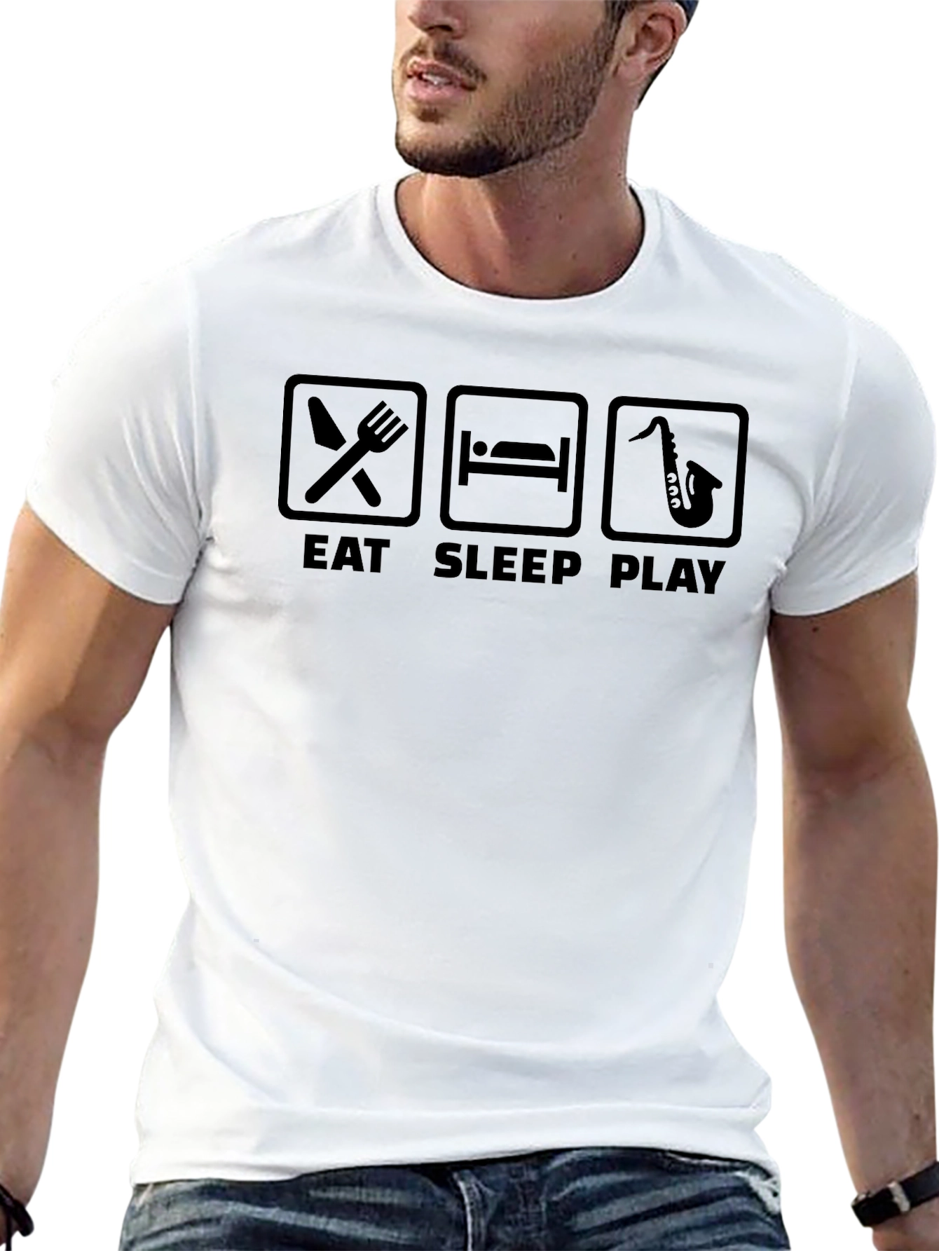 Eat Sleep Play Saxophone T-Shirt