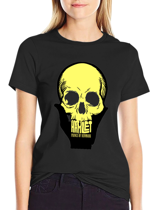 Hamlet Skull T-Shirt: Prince of Denmark Graphic Tee