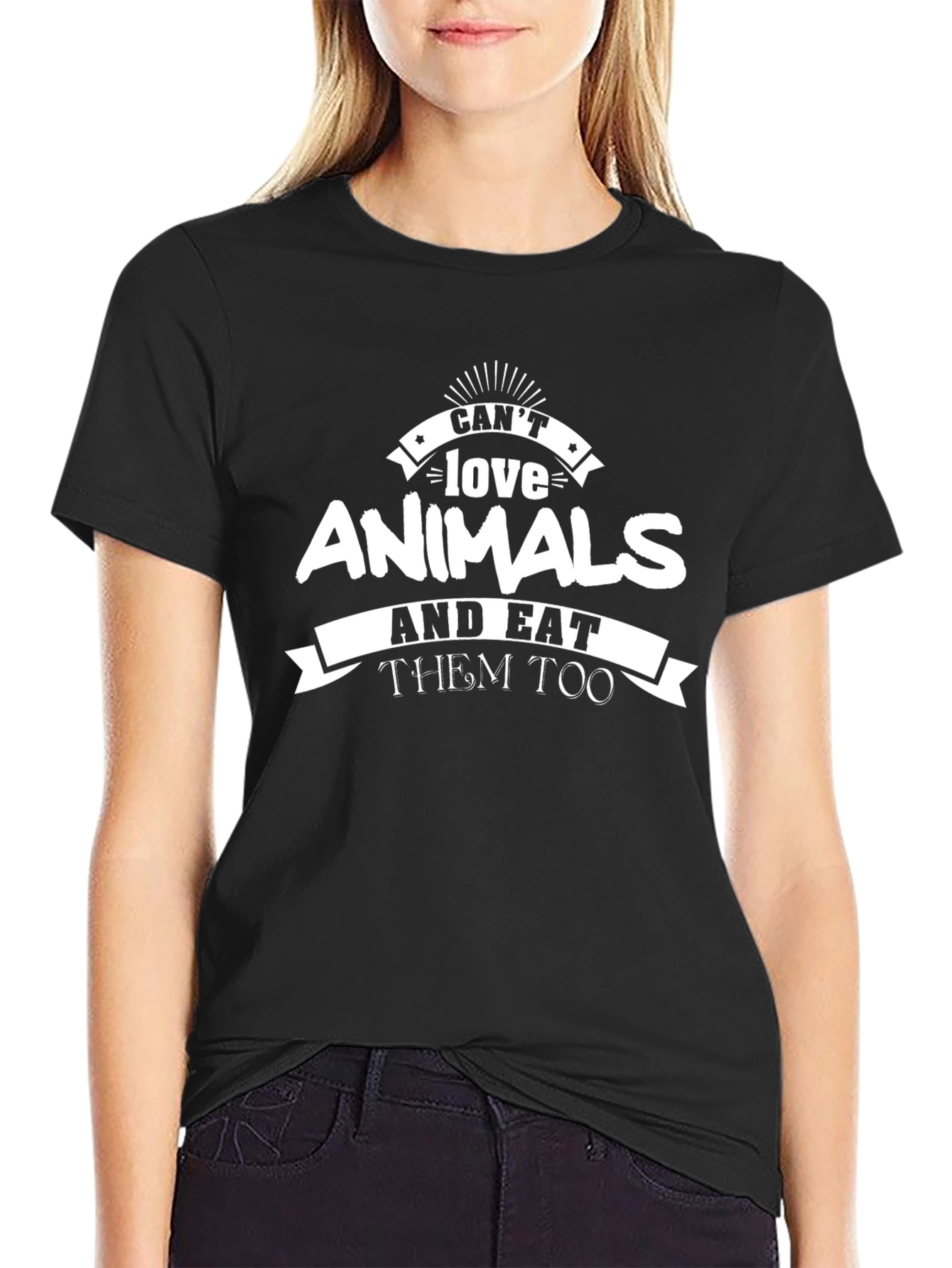 Cant Love Animals T-Shirt