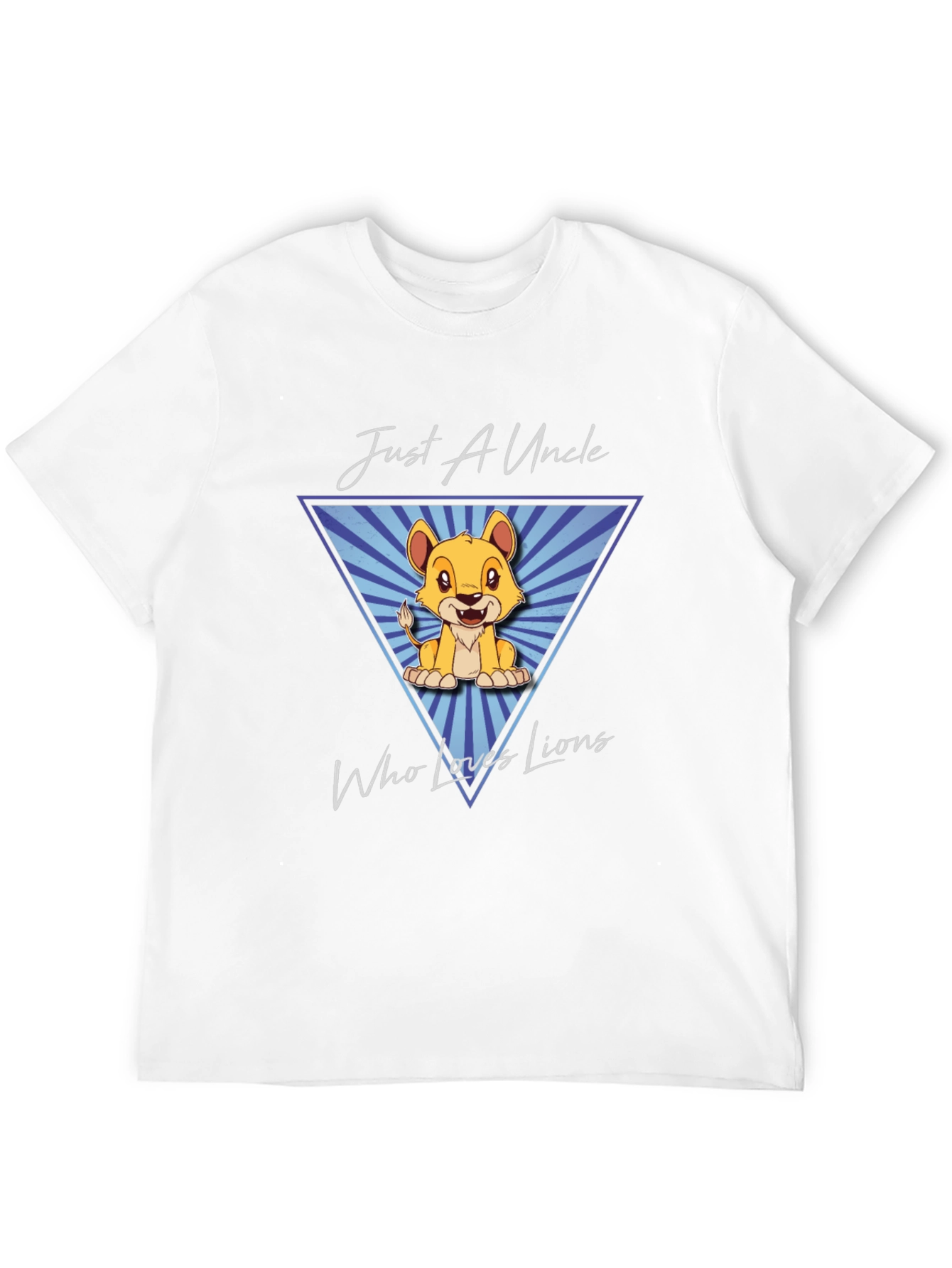 Just A Uncle Who Loves Lions T-Shirt