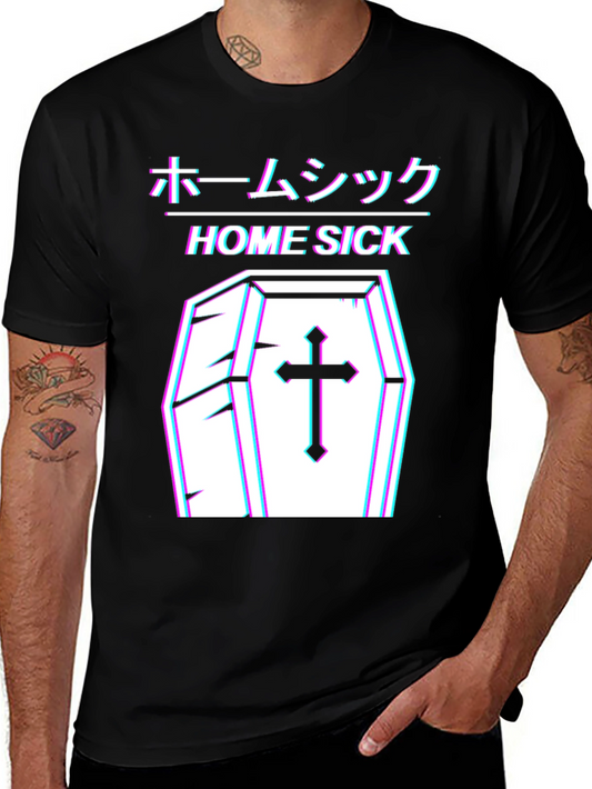 Home Sick Coffin T-Shirt