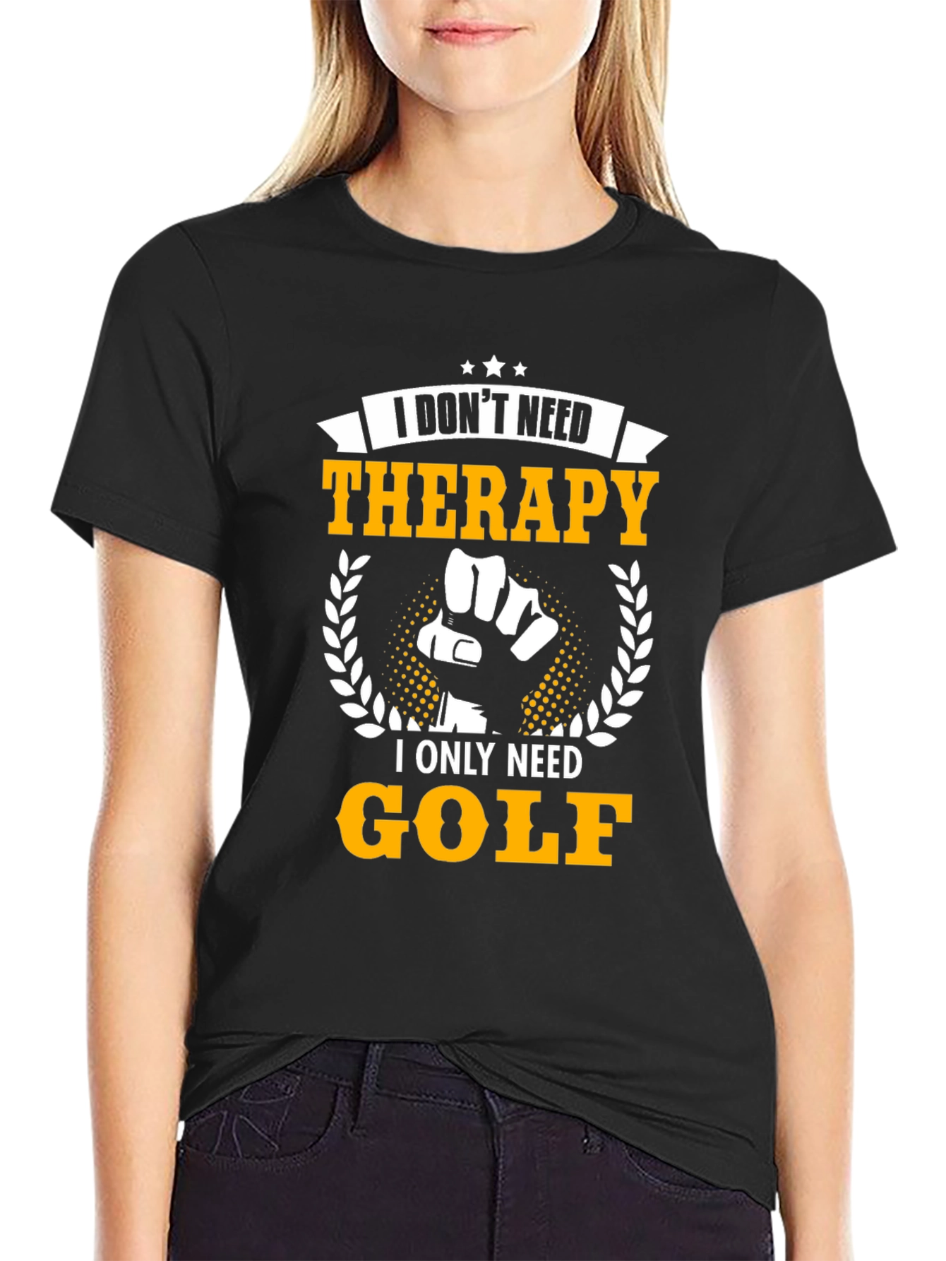 Funny Golf T-Shirt - I Dont Need Therapy Golf