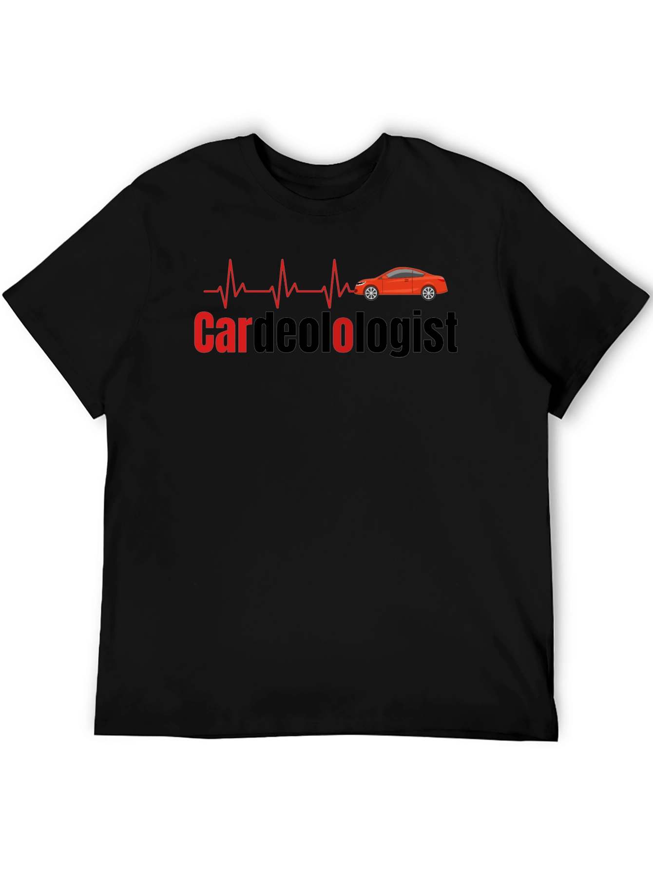 Car-deologist Tee - Auto Mechanic Heartbeat T-Shirt