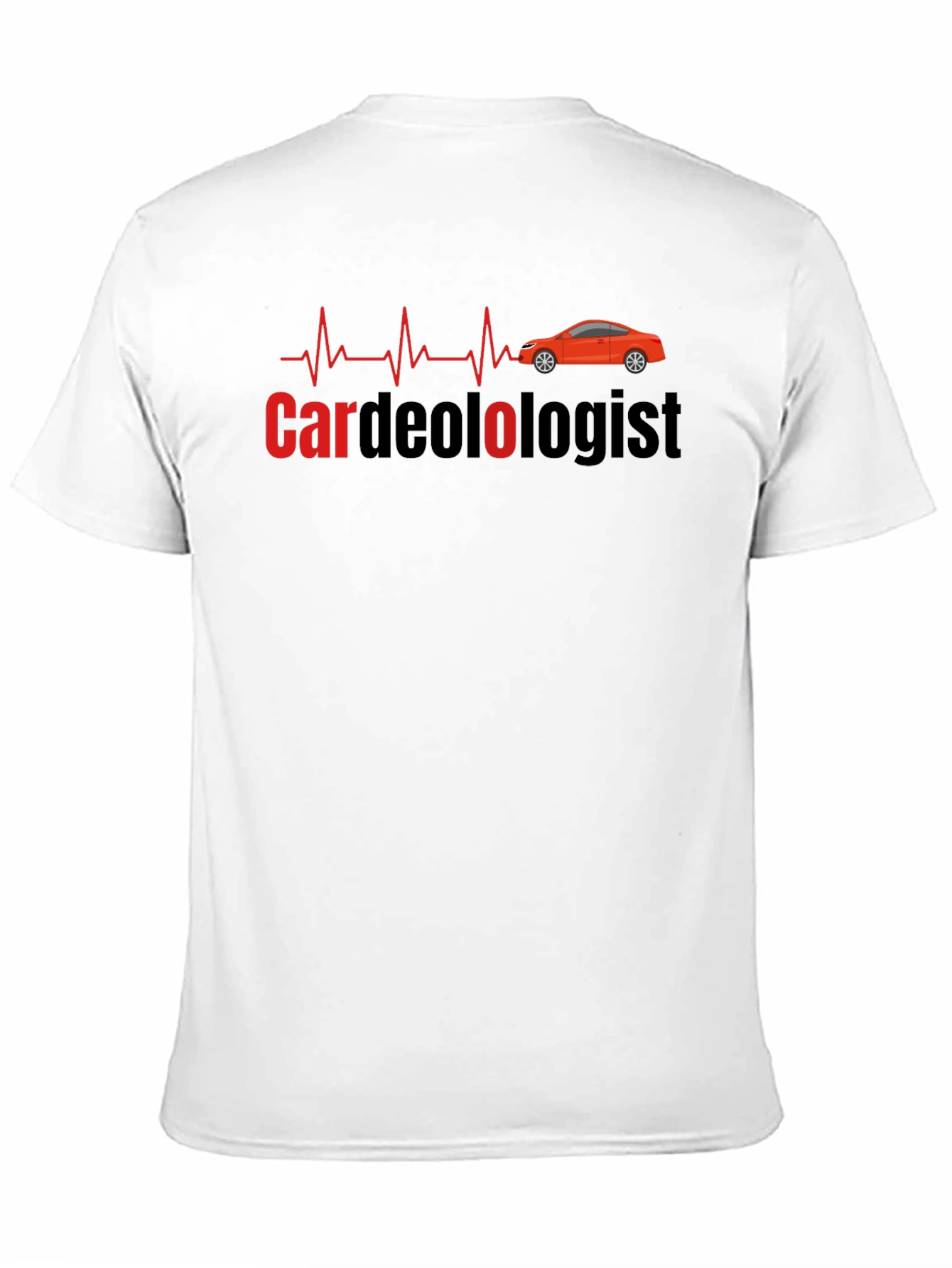 Car-deologist Tee - Auto Mechanic Heartbeat T-Shirt
