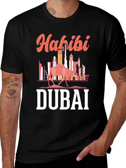 Habibi Dubai T-Shirt - Mens Graphic Tee
