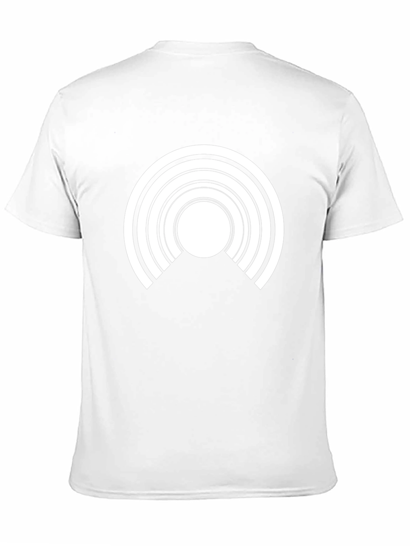 Abstract Graphic Tee - Modern Black T-Shirt