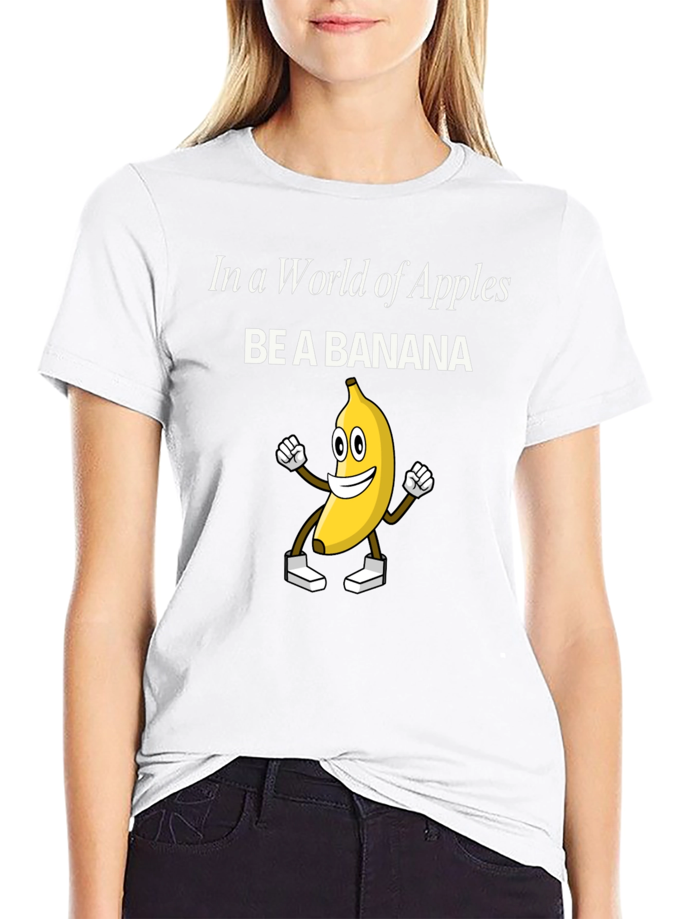 Be A Banana T-Shirt - Funny Graphic Tee