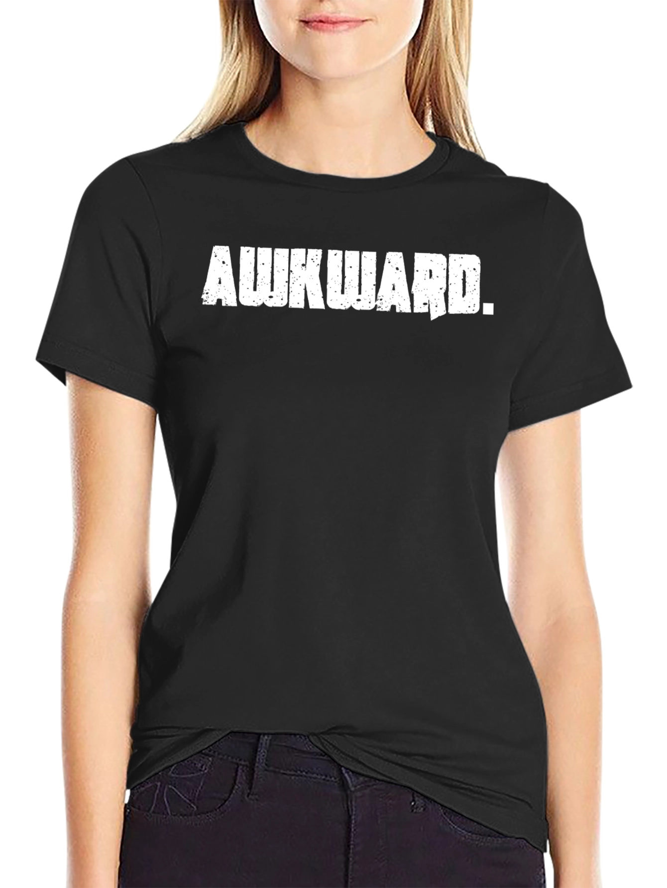 Awkward T-Shirt - Funny Slogan Tee for Men