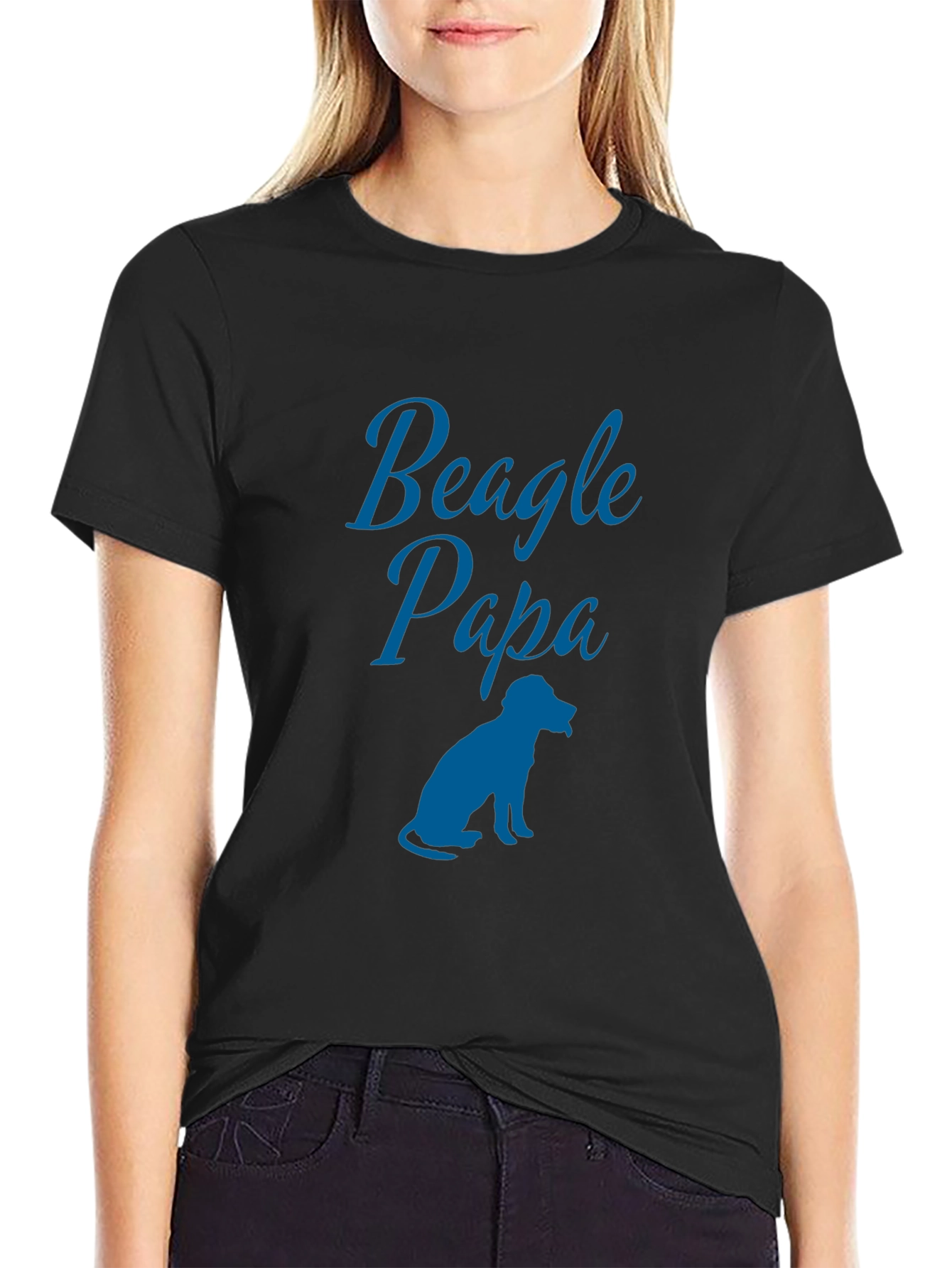 Beagle Papa T-Shirt: Dog Lover Tee