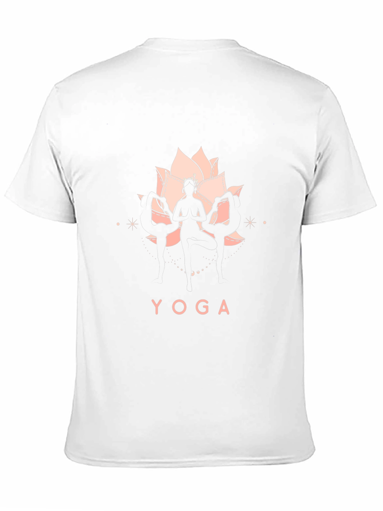 Yoga Graphic T-Shirt - Lotus Design