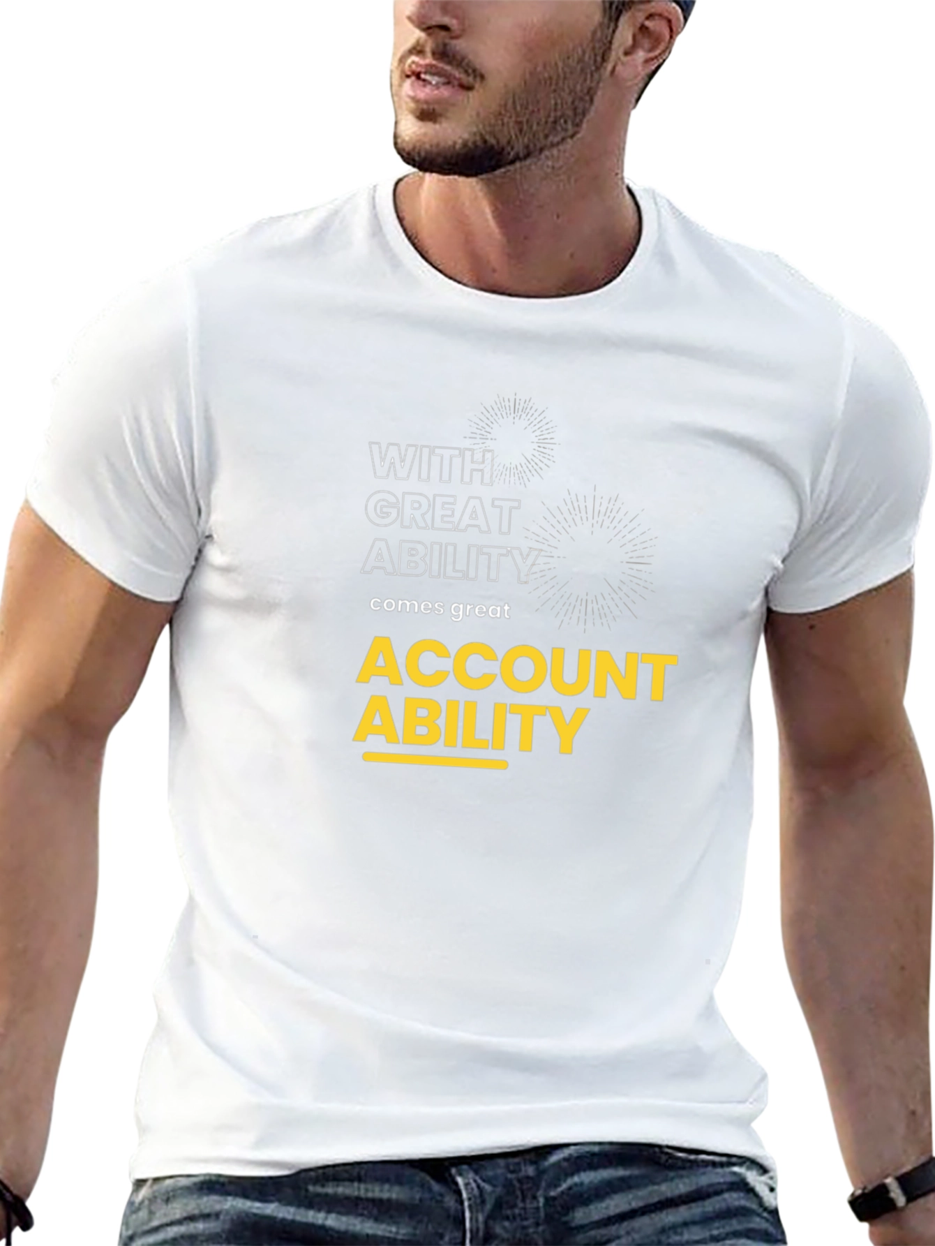 Account Ability T-Shirt - With Great Ability