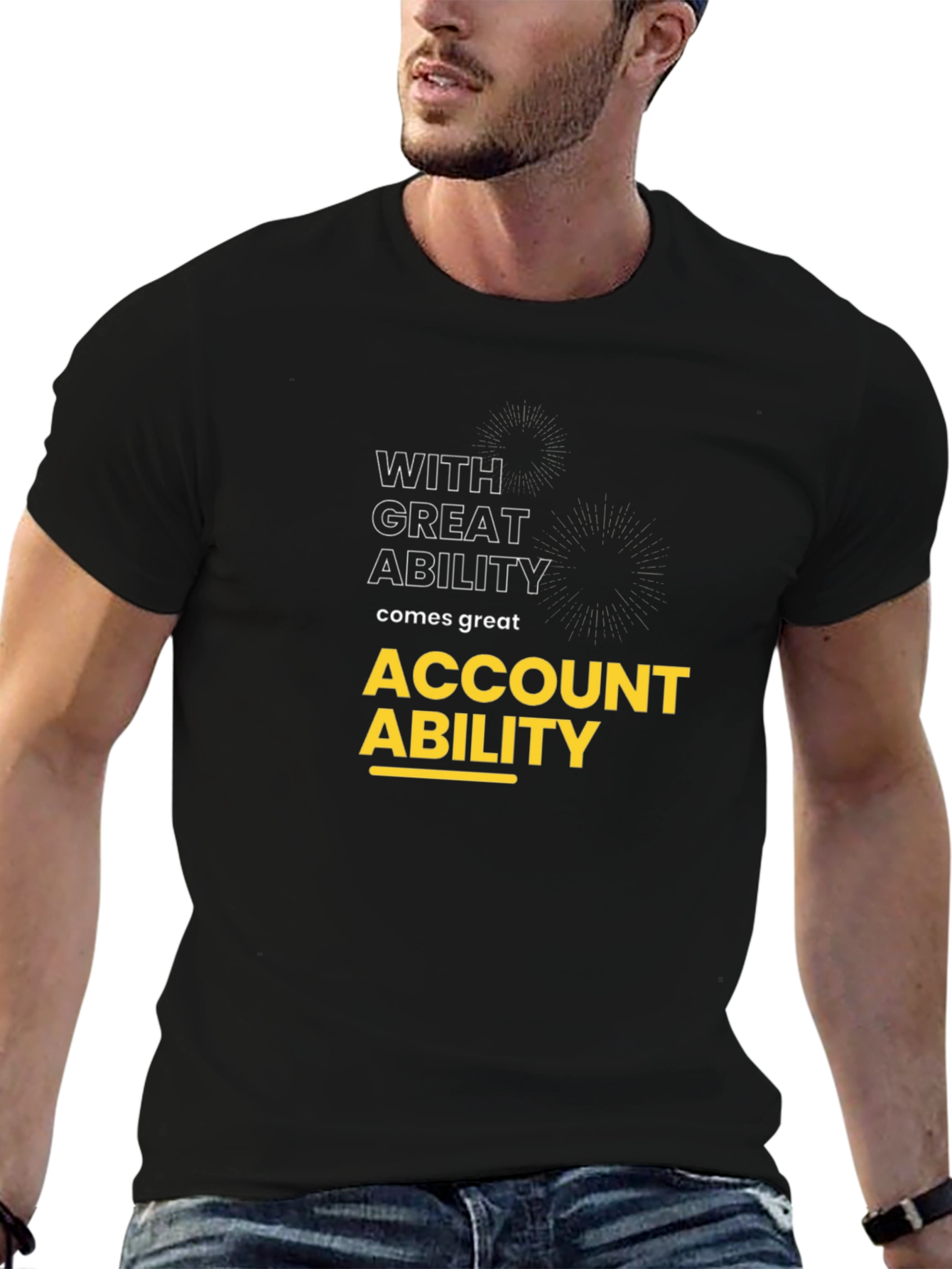 Account Ability T-Shirt - With Great Ability