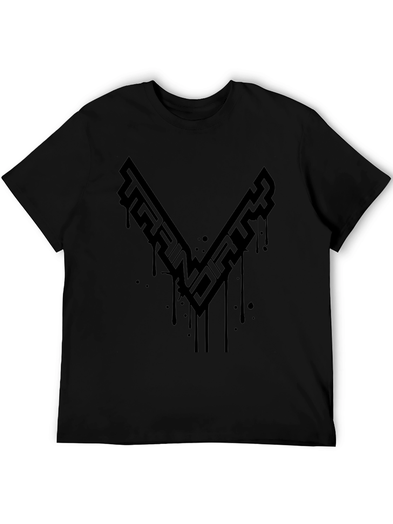 Train Dirty Black Graphic T-Shirt
